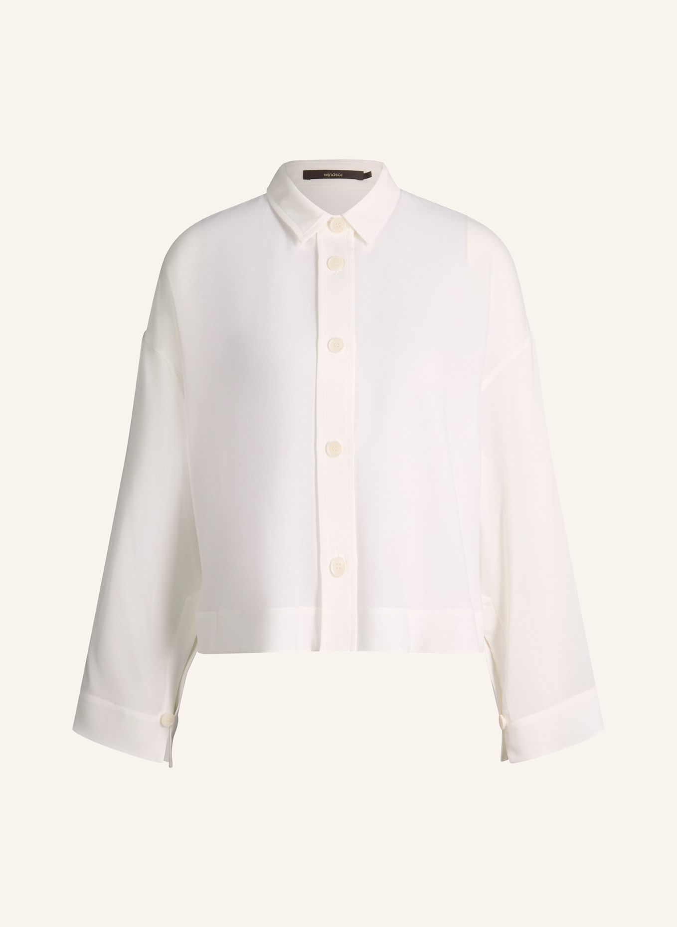 windsor. Hemdbluse: WEISS