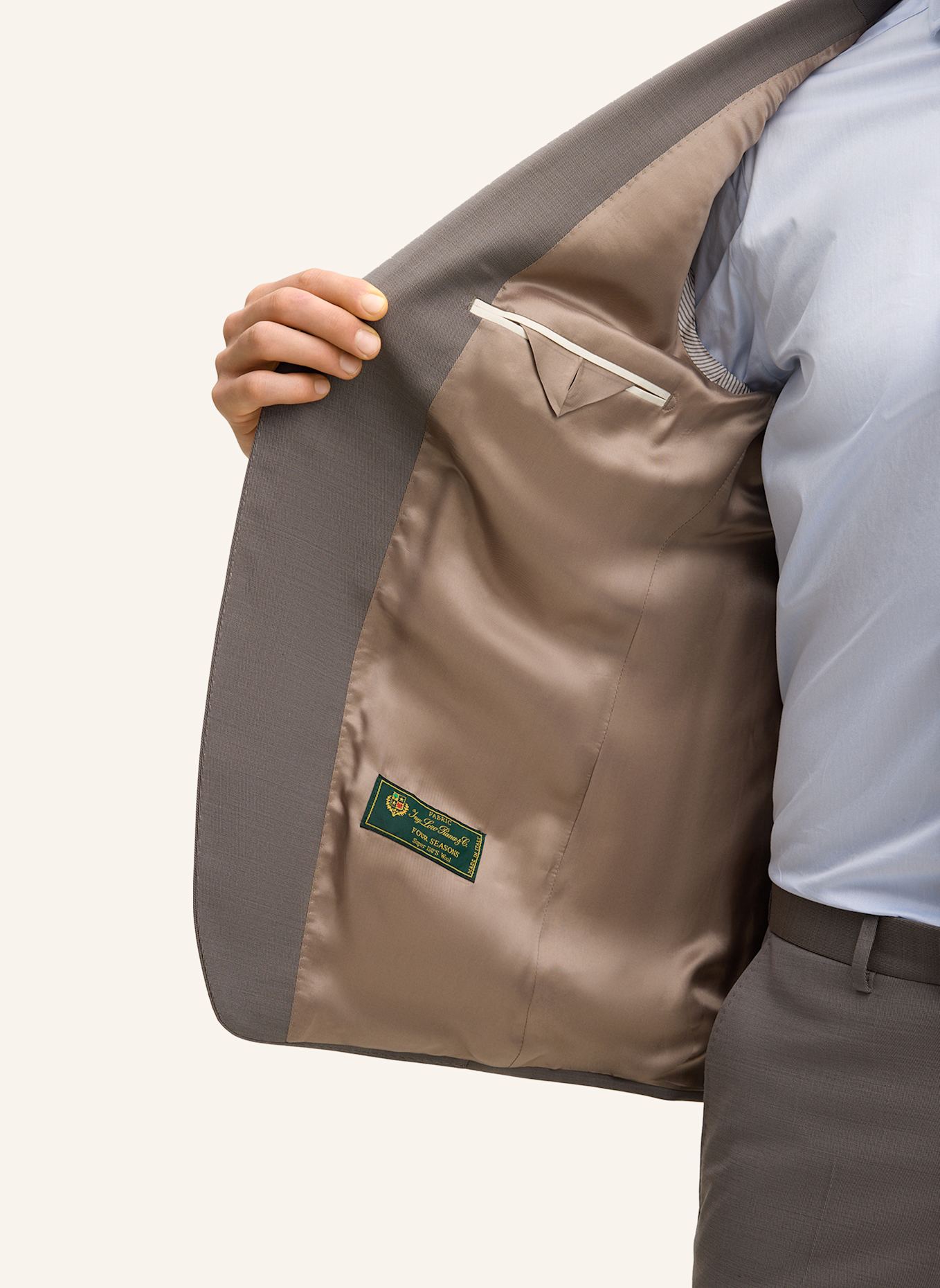 windsor. Anzug Regular Fit: TAUPE