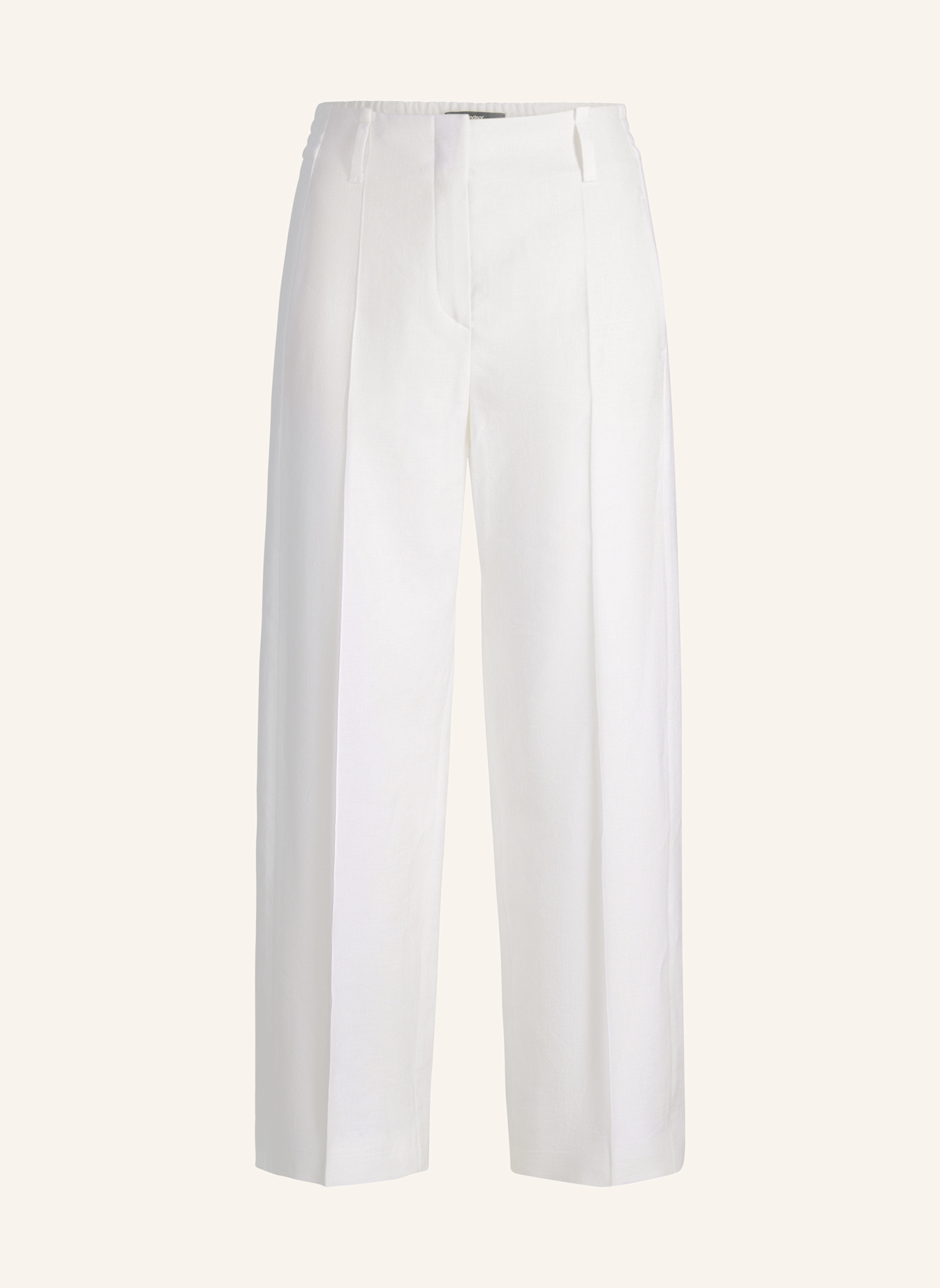 windsor. Bundfaltenhose: WEISS