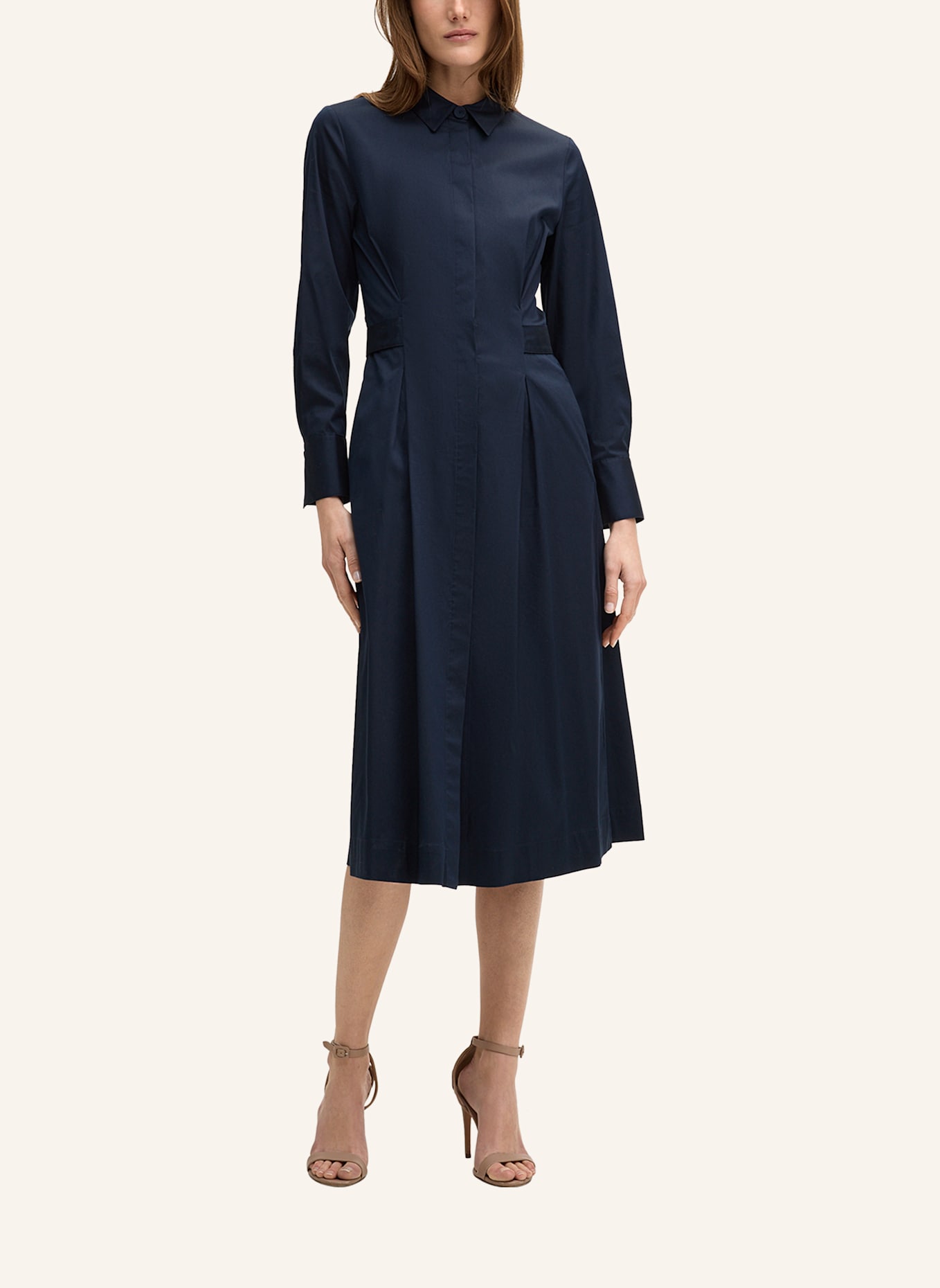 windsor. Hemdblusenkleid: DUNKELBLAU