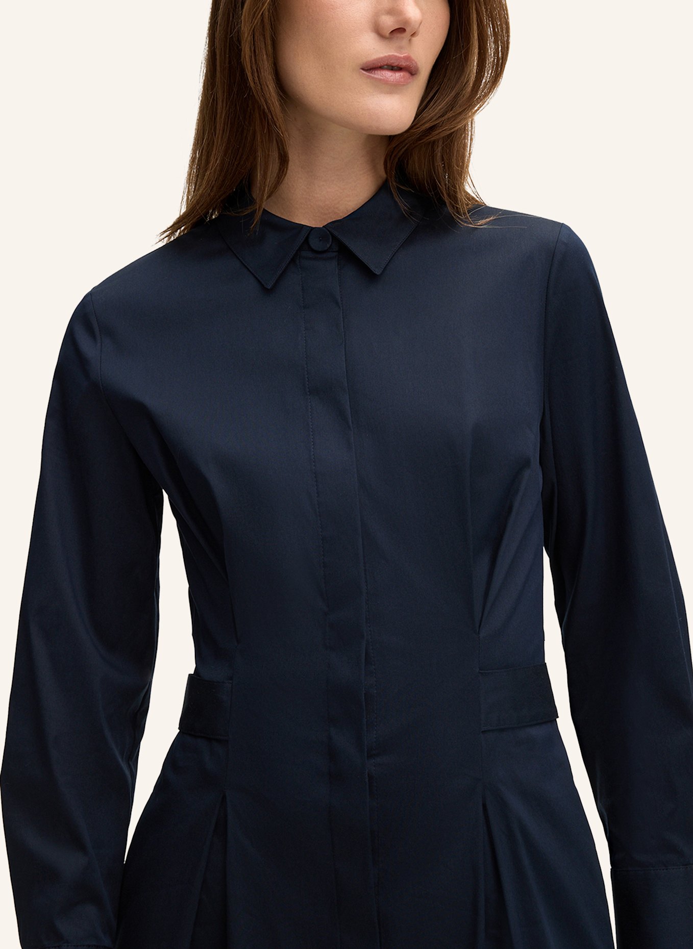 windsor. Hemdblusenkleid: DUNKELBLAU