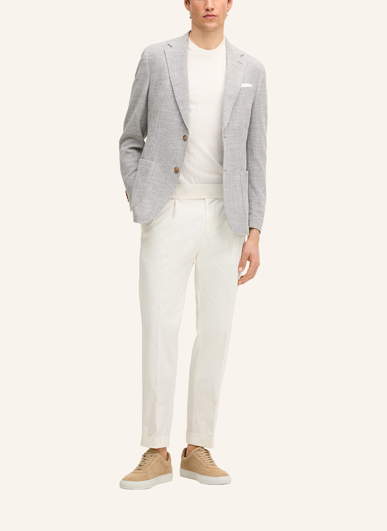 windsor. Strickshirt: WEISS