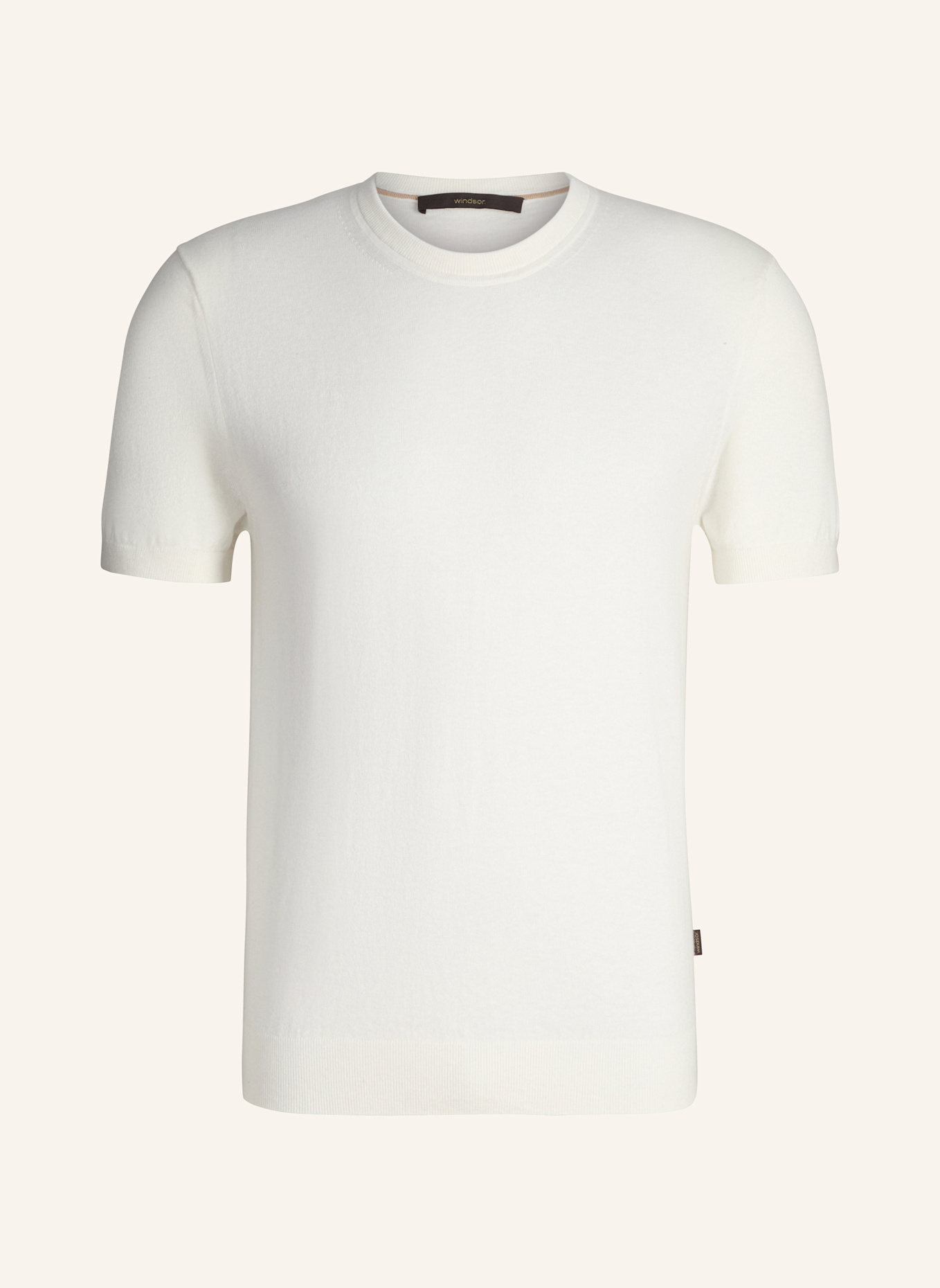 windsor. Strickshirt: WEISS