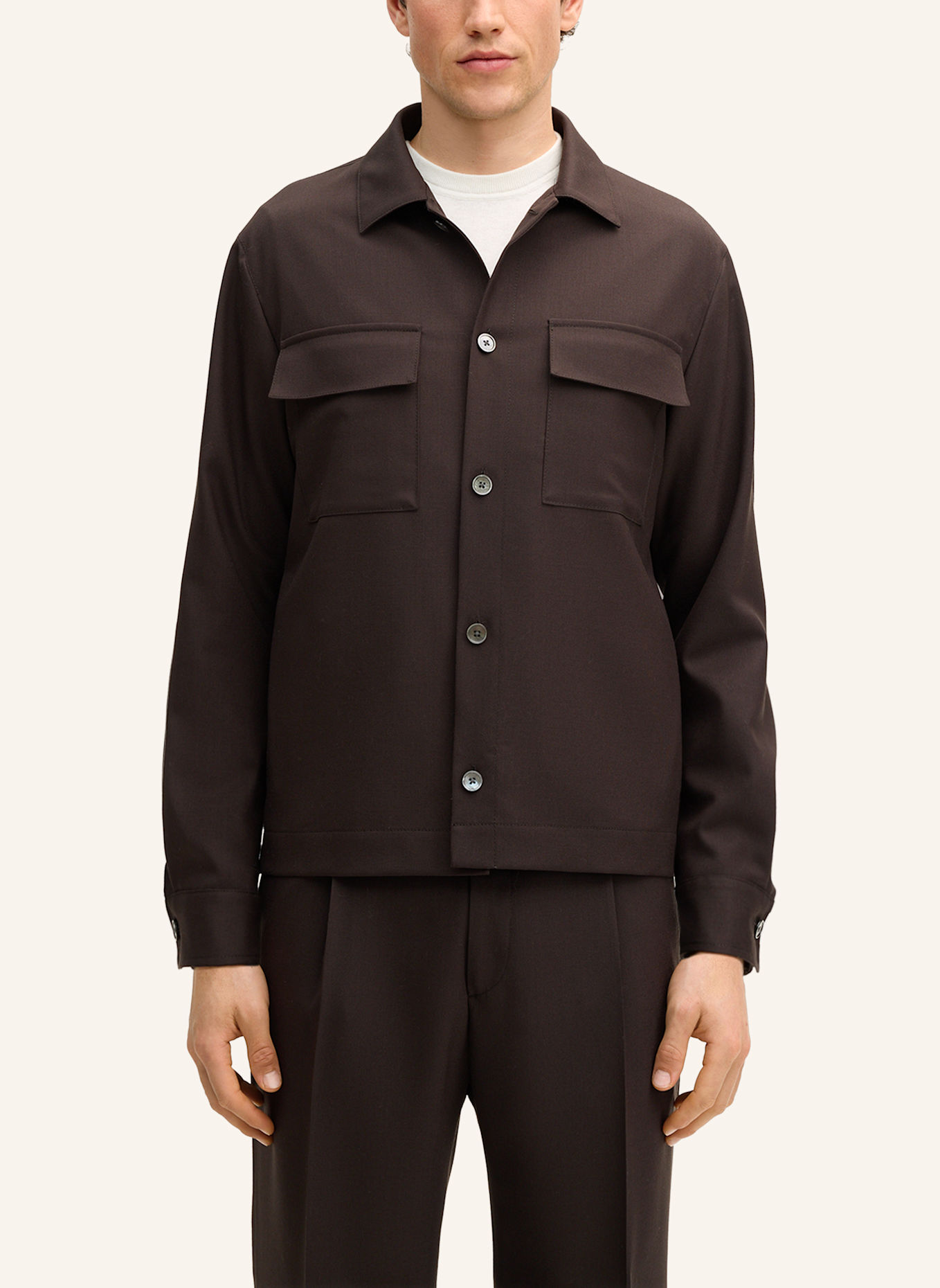 windsor. Overjacket LAVORO: BRAUN