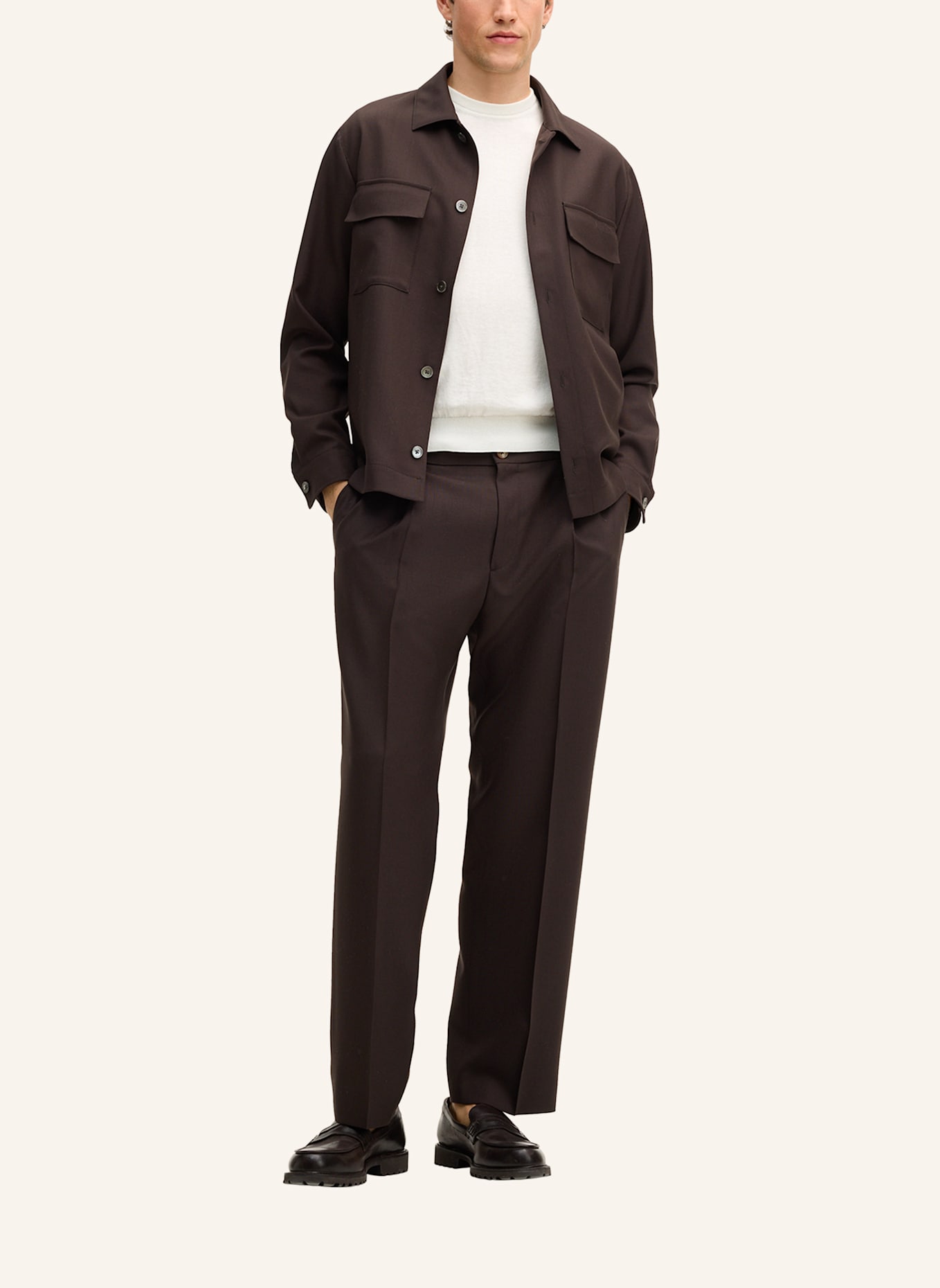 windsor. Overjacket LAVORO: BRAUN