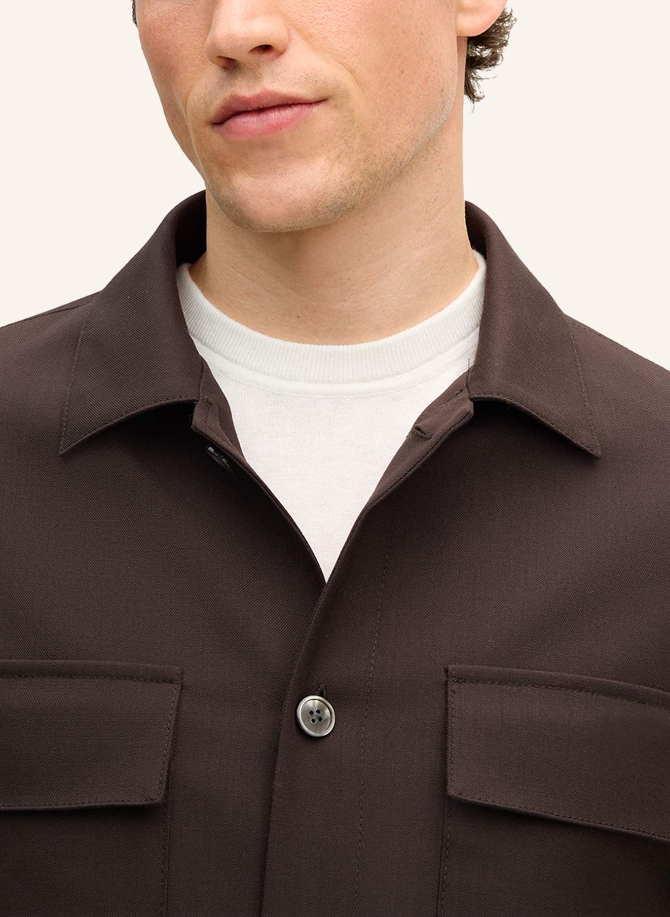 windsor. Overjacket LAVORO: BRAUN