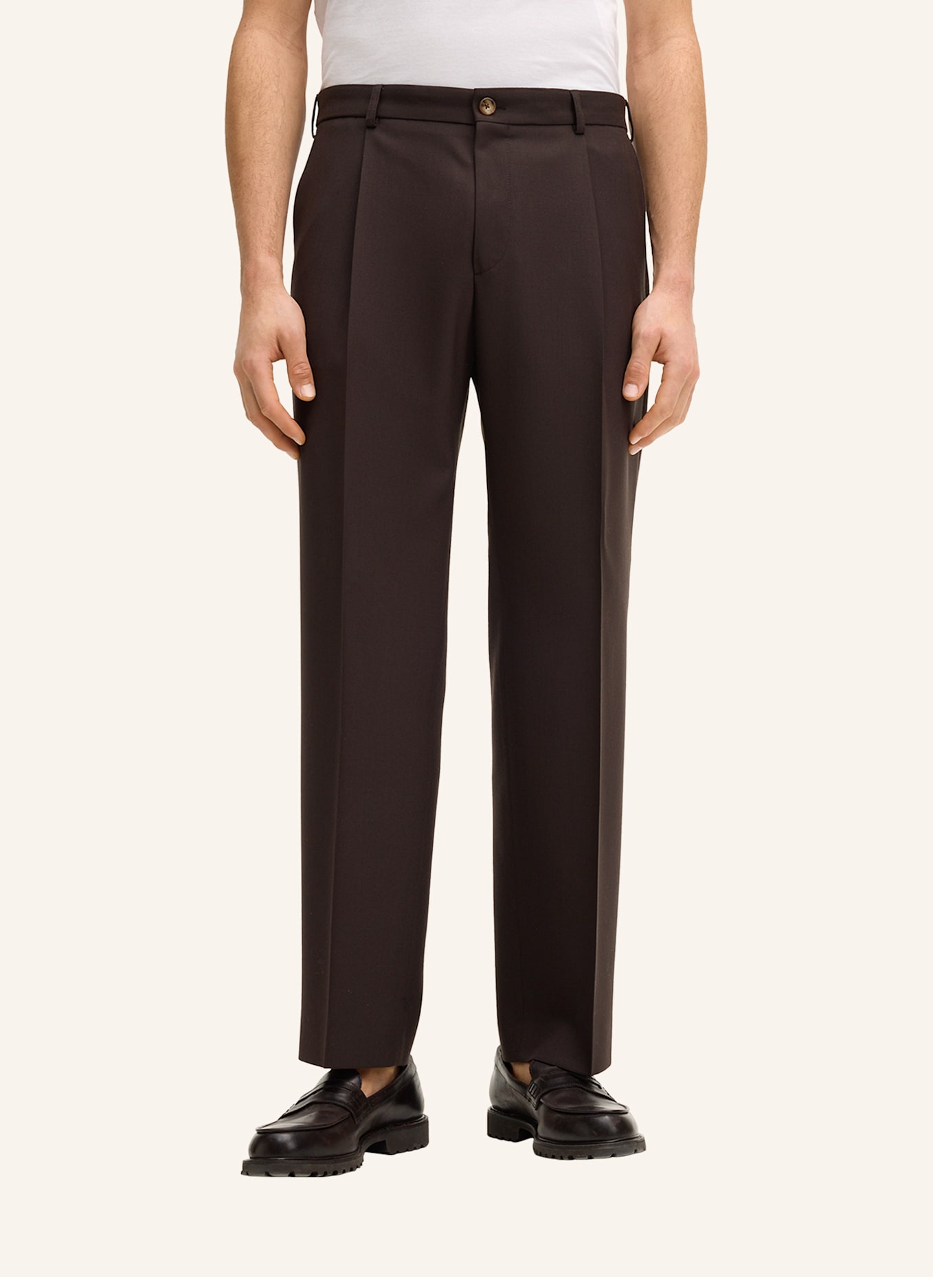 windsor. Anzughose Regular Fit: BRAUN