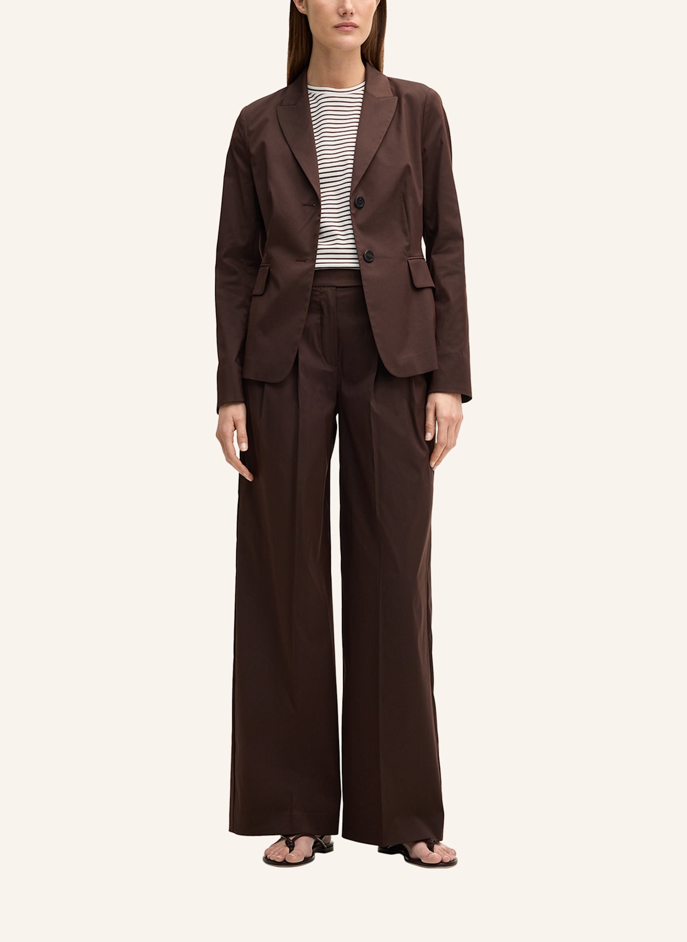 windsor. Blazer: DUNKELBRAUN