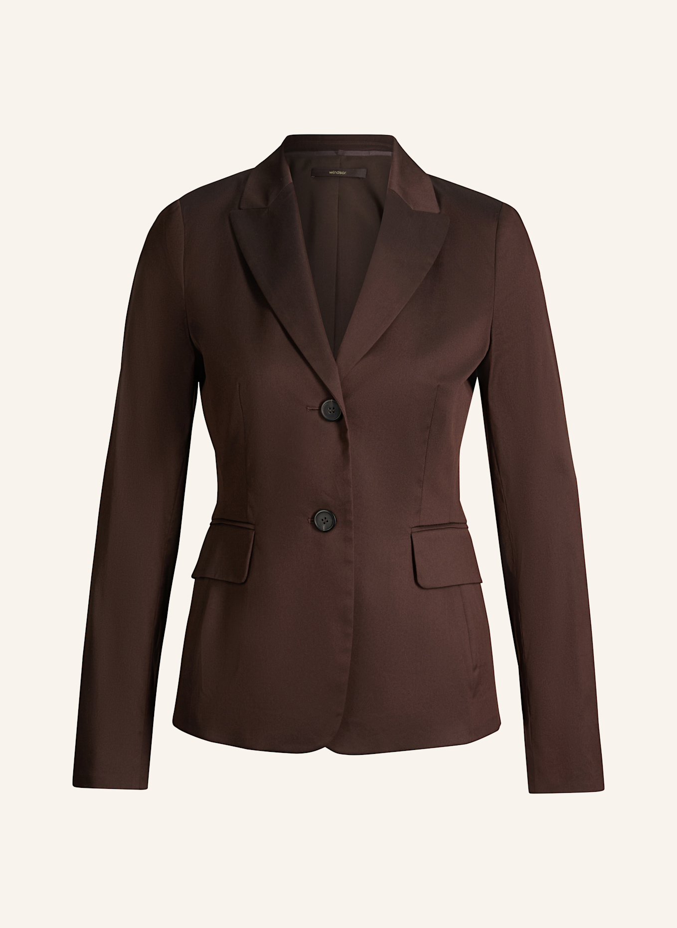 windsor. Blazer: DUNKELBRAUN