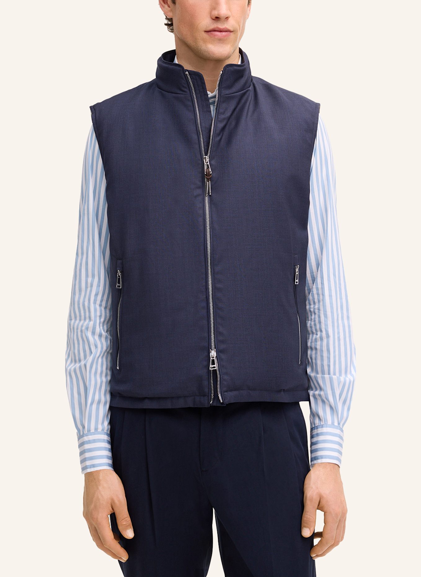 windsor. Weste: DUNKELBLAU