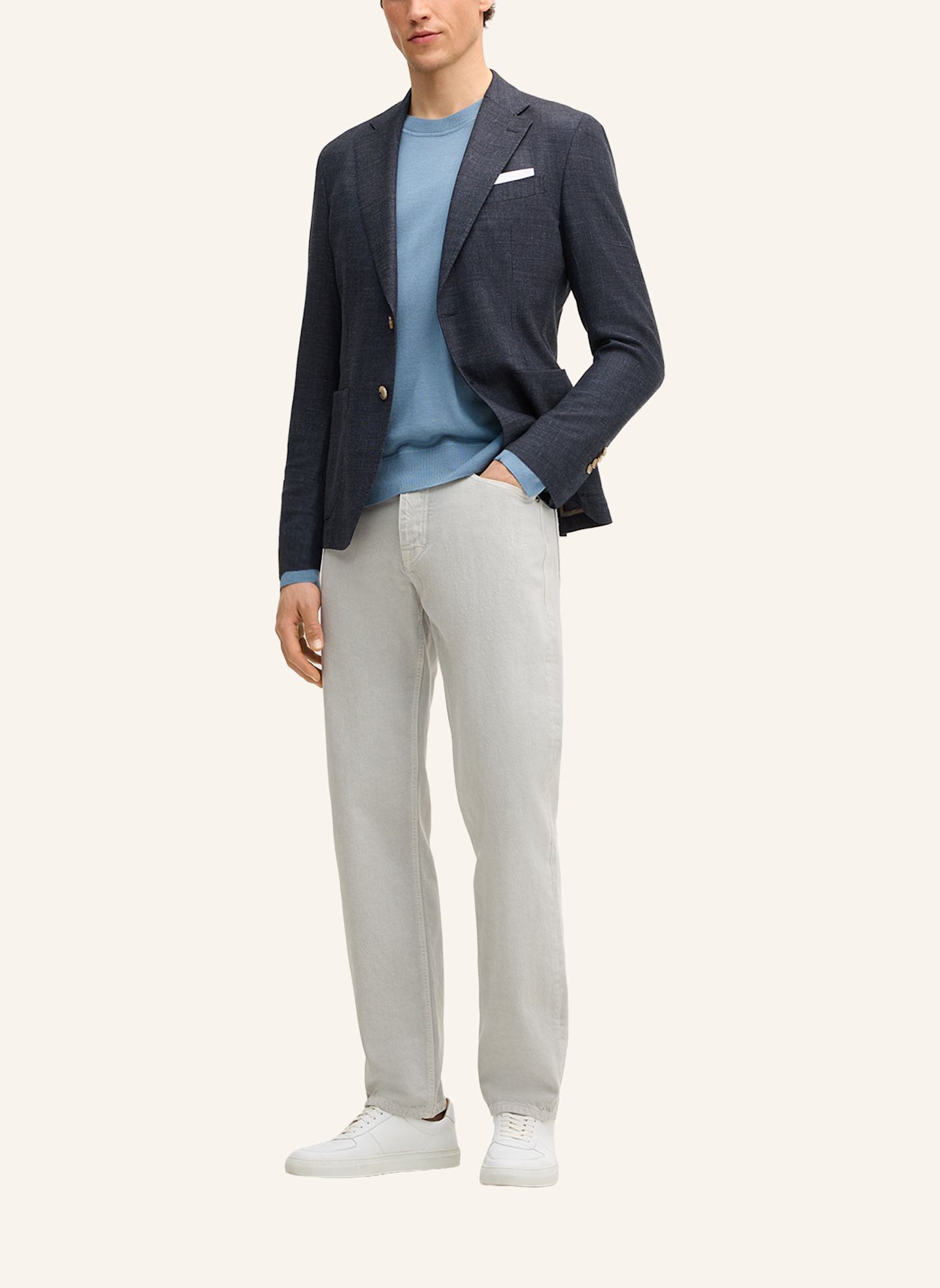 windsor. Sakko Extra Slim Fit: DUNKELBLAU