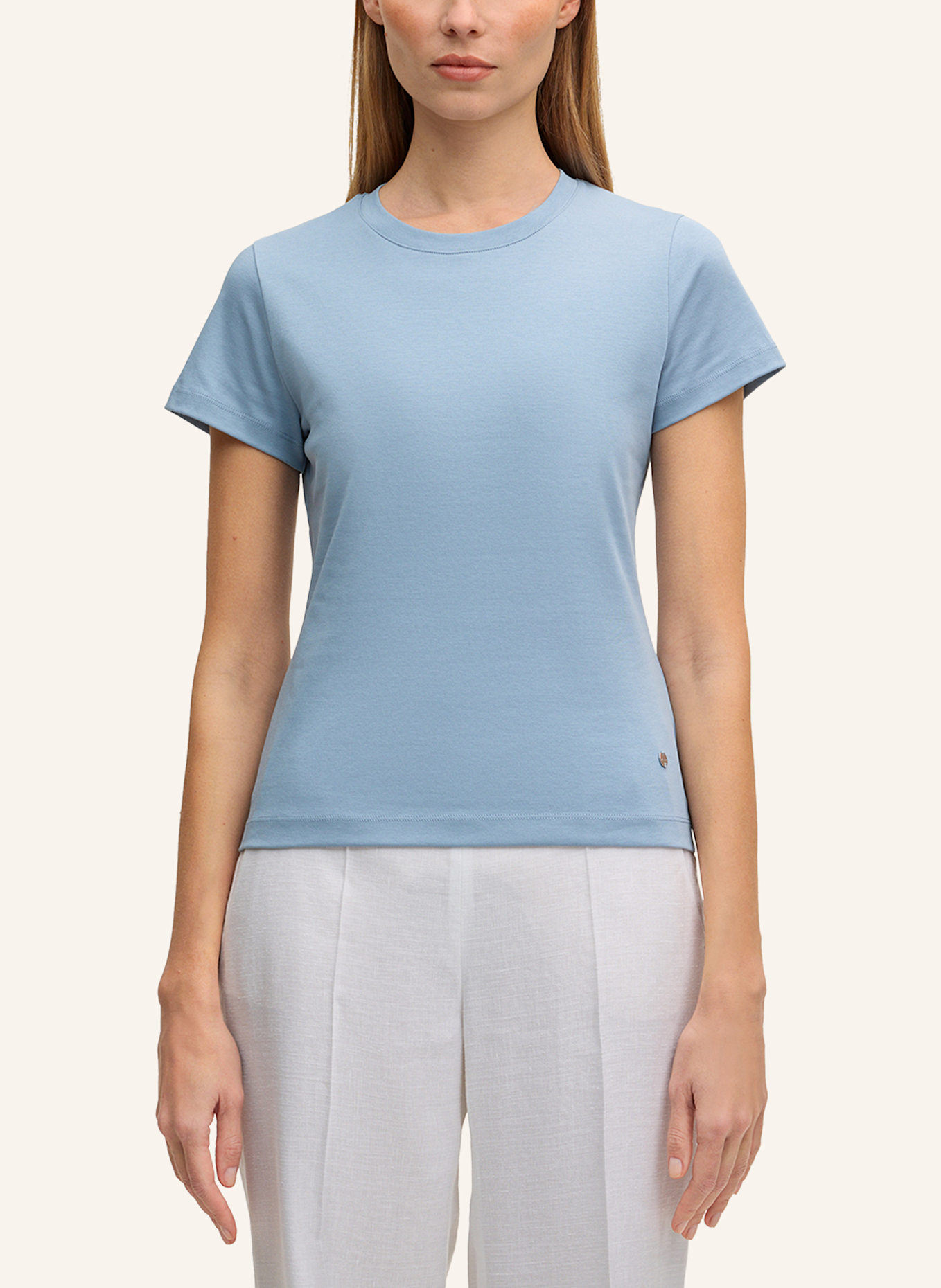 windsor. T-Shirt: HELLBLAU