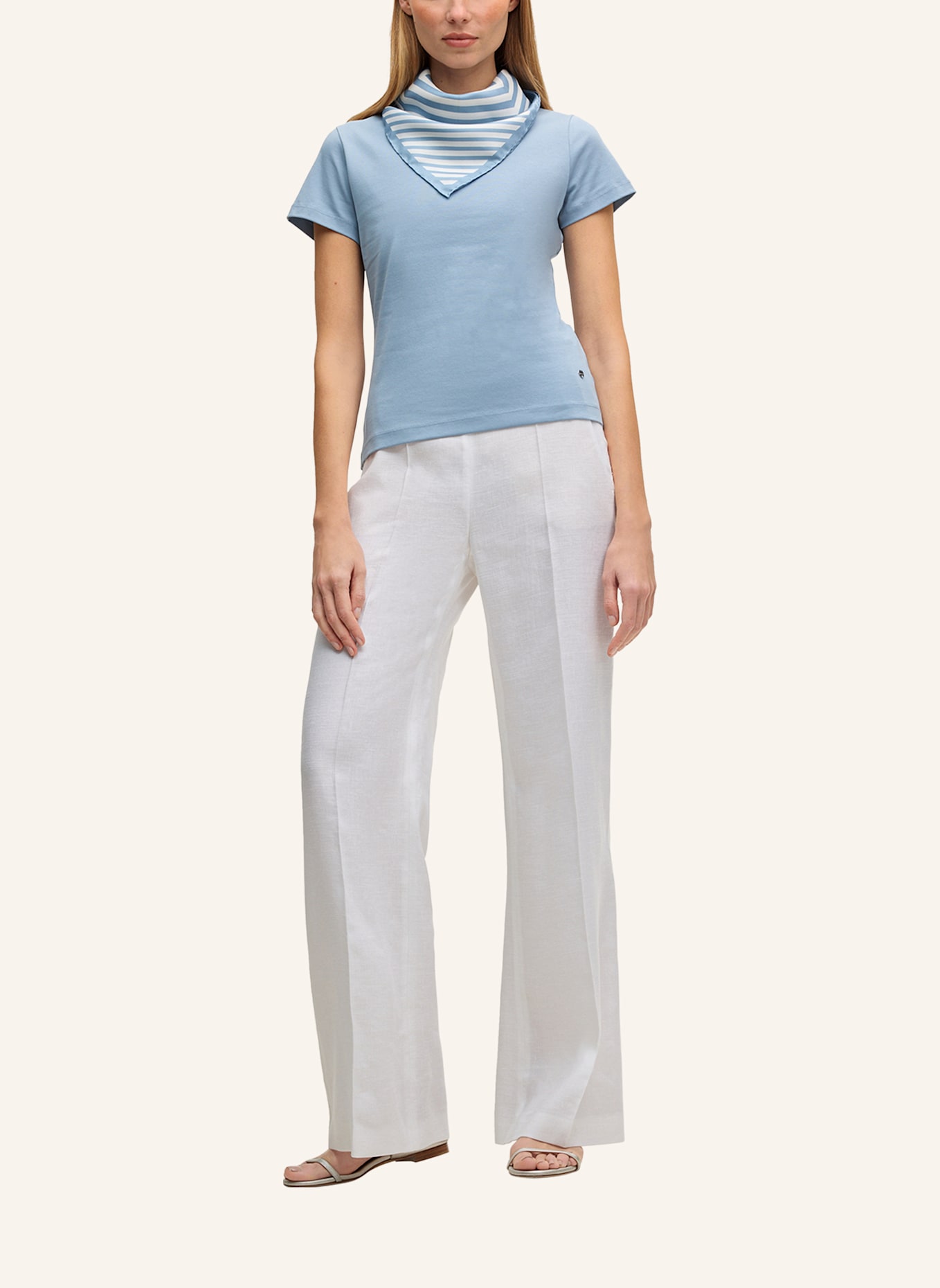 windsor. T-Shirt: HELLBLAU