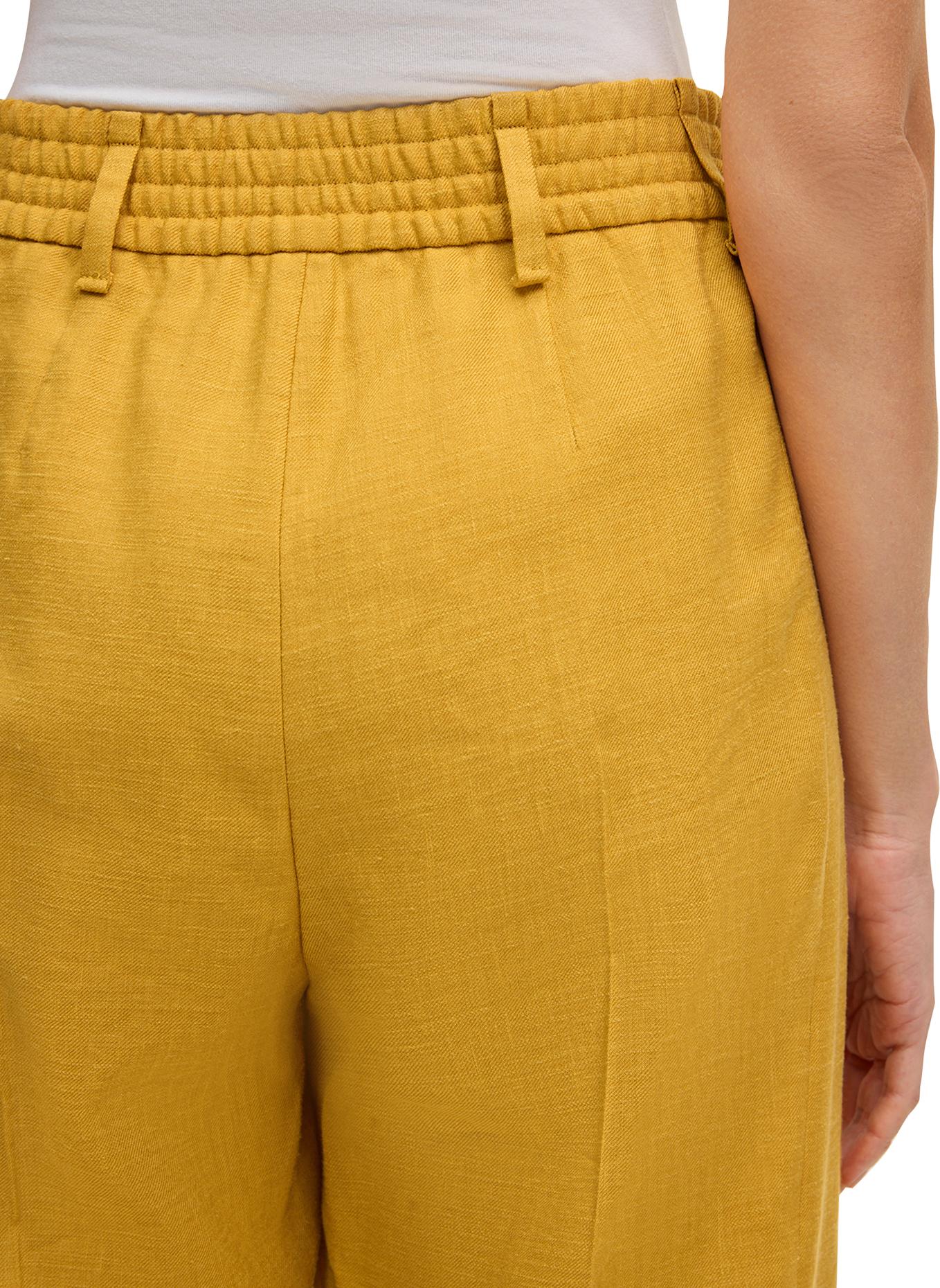 windsor. Bundfaltenhose: GELB