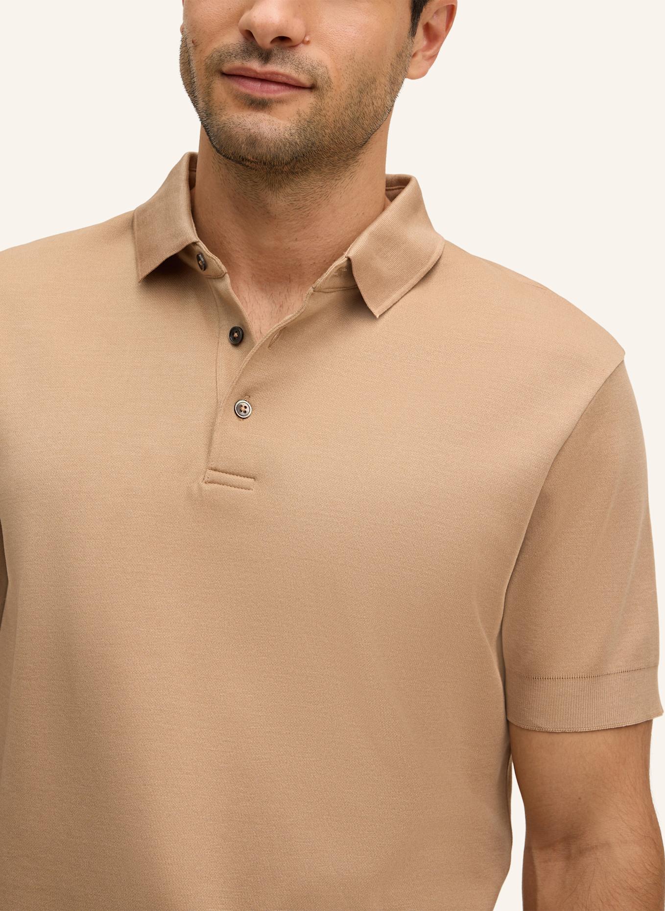 windsor. Jersey-Poloshirt: CAMEL