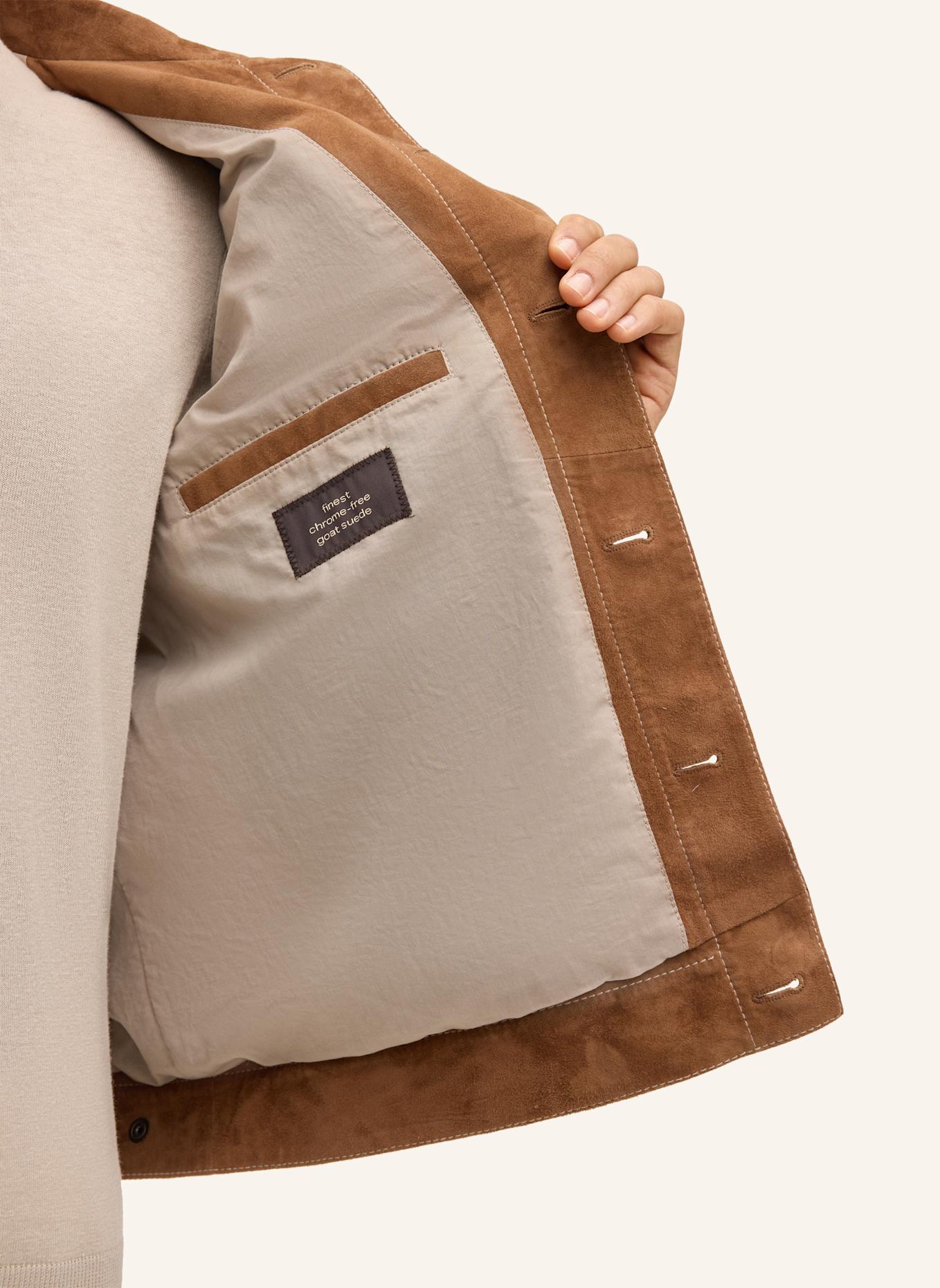 windsor. Lederjacke: CAMEL