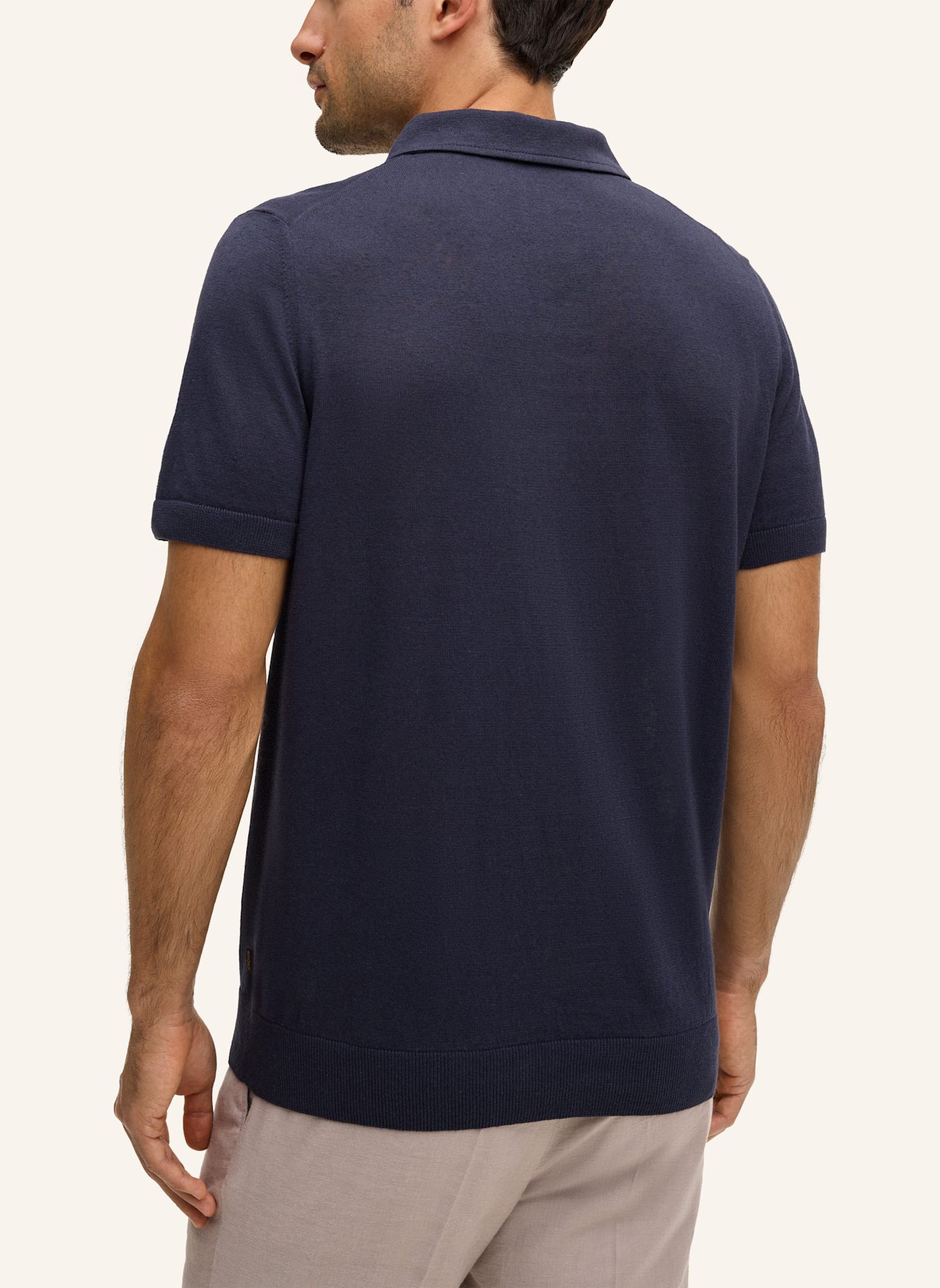 windsor. Poloshirt: DUNKELBLAU