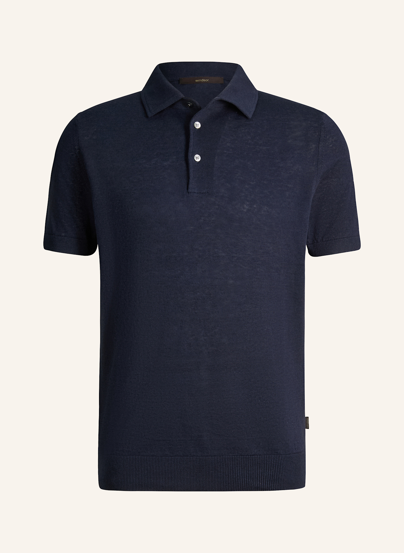 windsor. Poloshirt: DUNKELBLAU