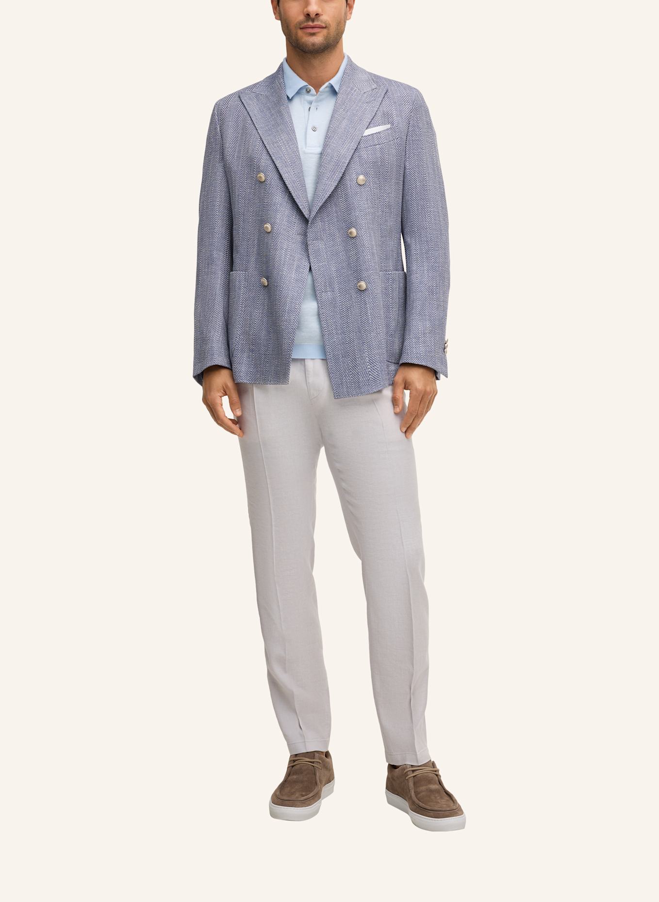 windsor. Anzughose SILVI Extra Slim Fit mit Leinen: HELLGRAU