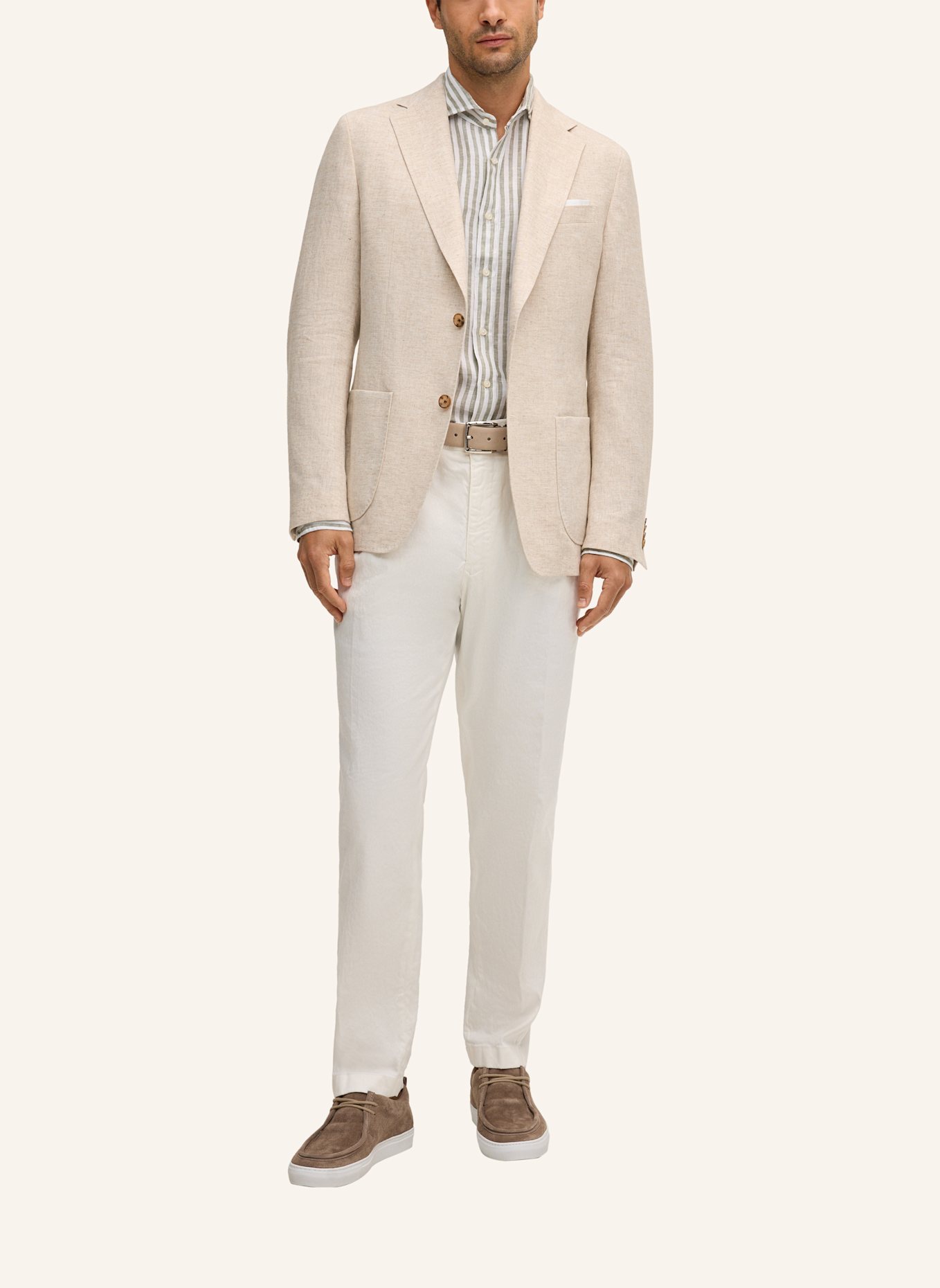 windsor. Sakko Shaped Fit: CAMEL