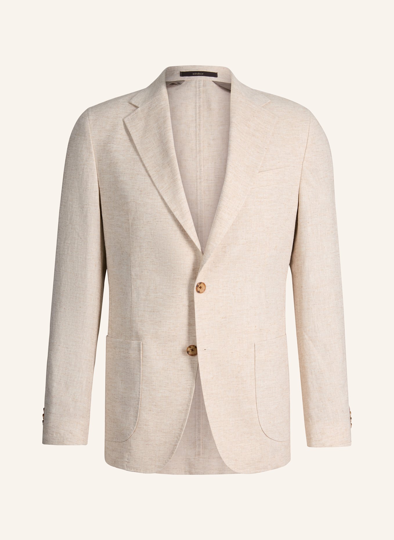 windsor. Sakko Shaped Fit: CAMEL