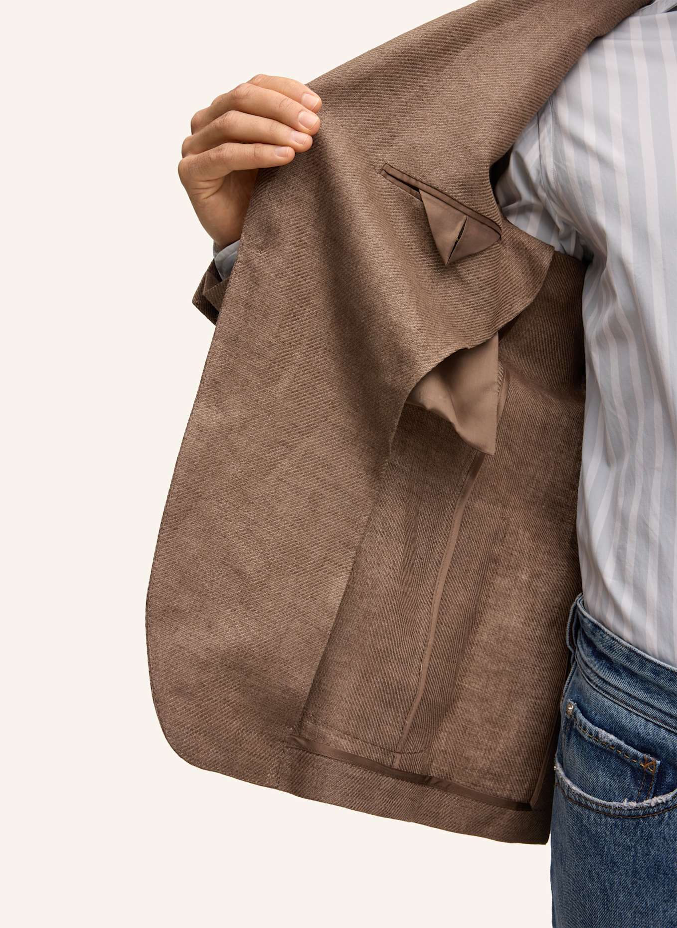 windsor. Sakko Shaped Fit: BRAUN