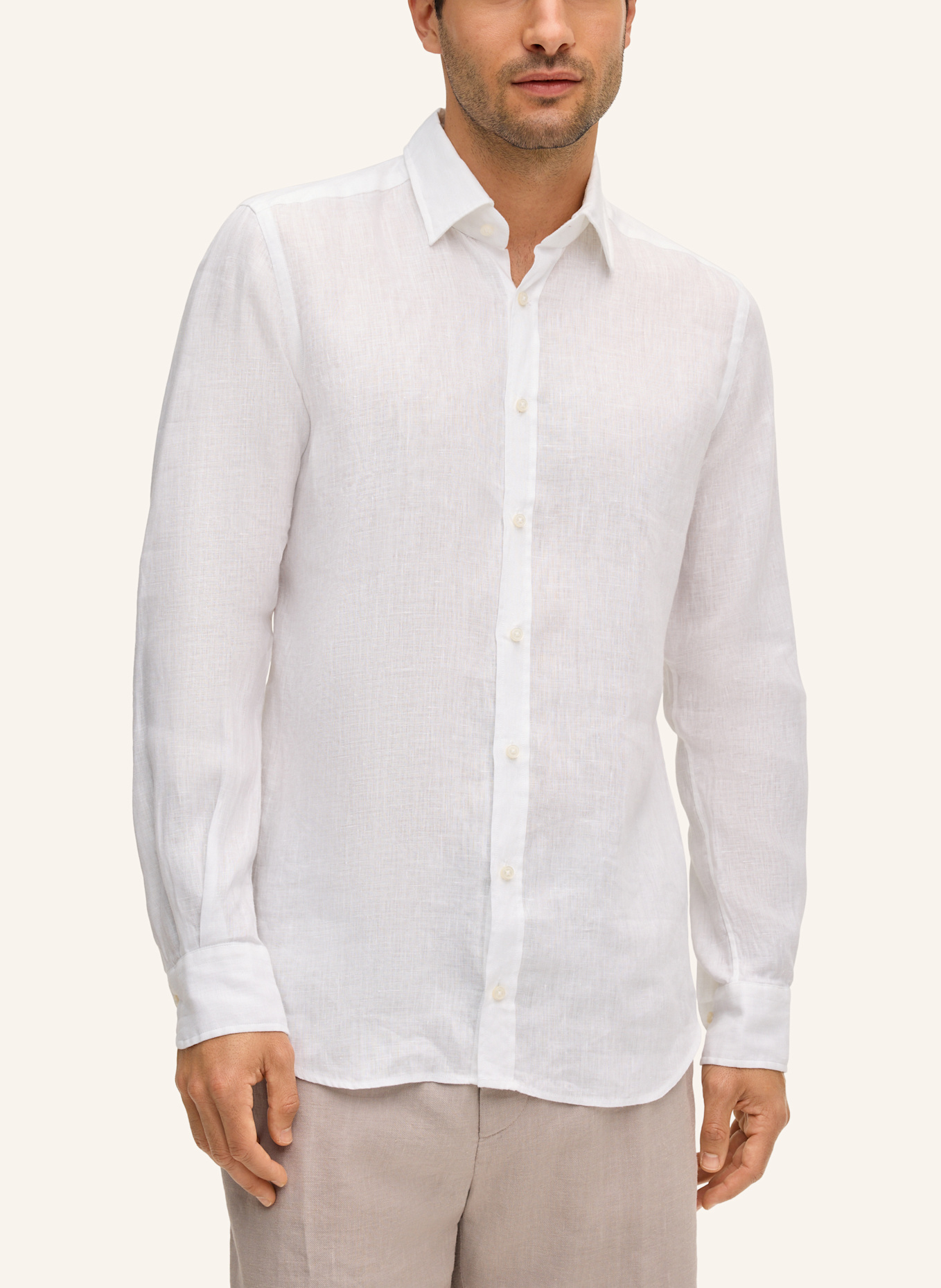 windsor. Hemd: WEISS