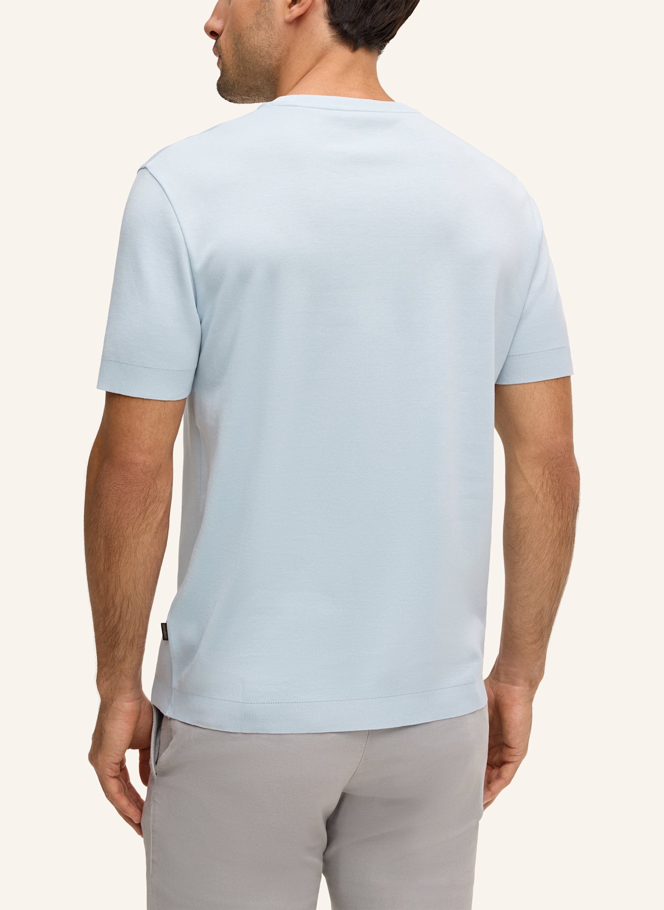 windsor. Strickshirt FLORO: HELLBLAU