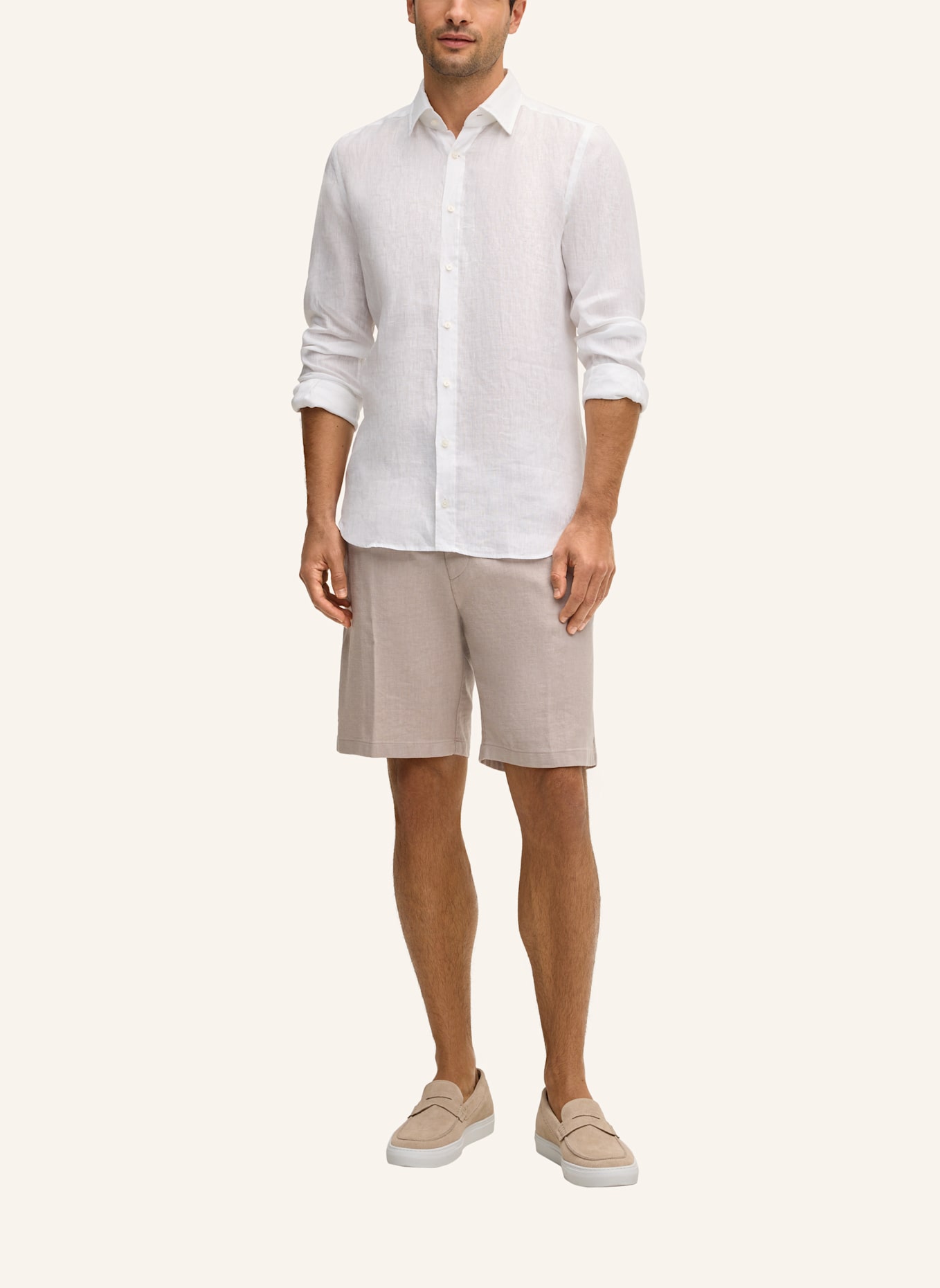 windsor. Hemd: WEISS