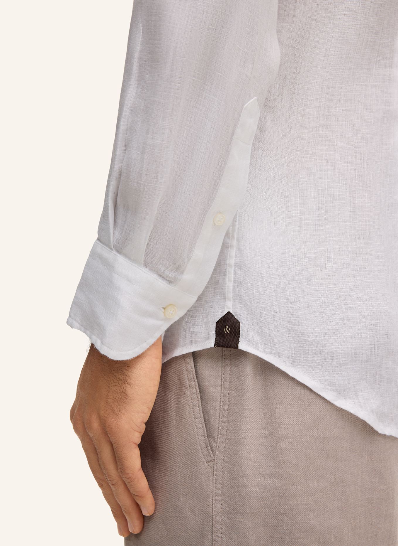 windsor. Hemd: WEISS