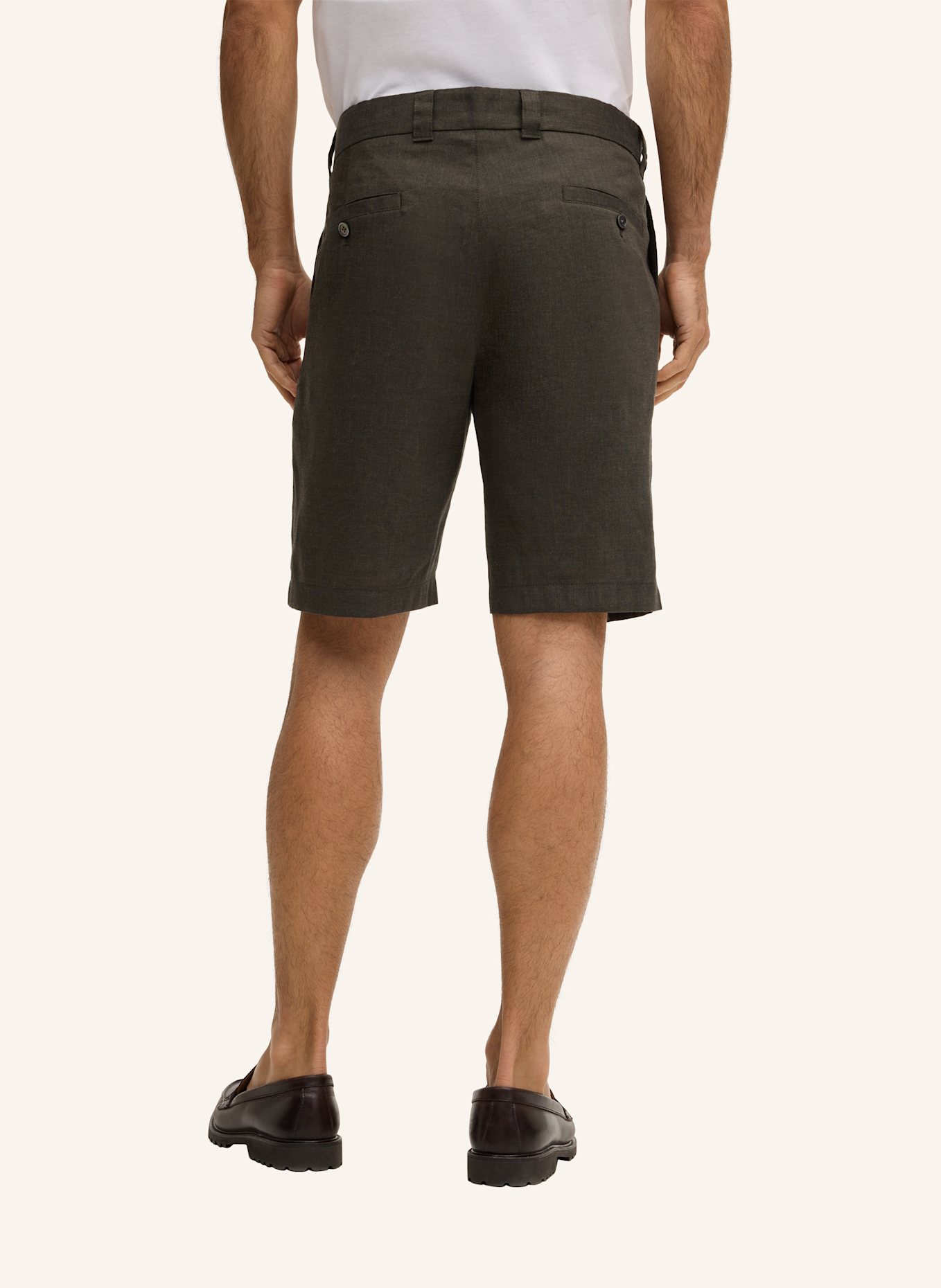 windsor. Bermuda-Hose Regular Fit: DUNKELGRÜN