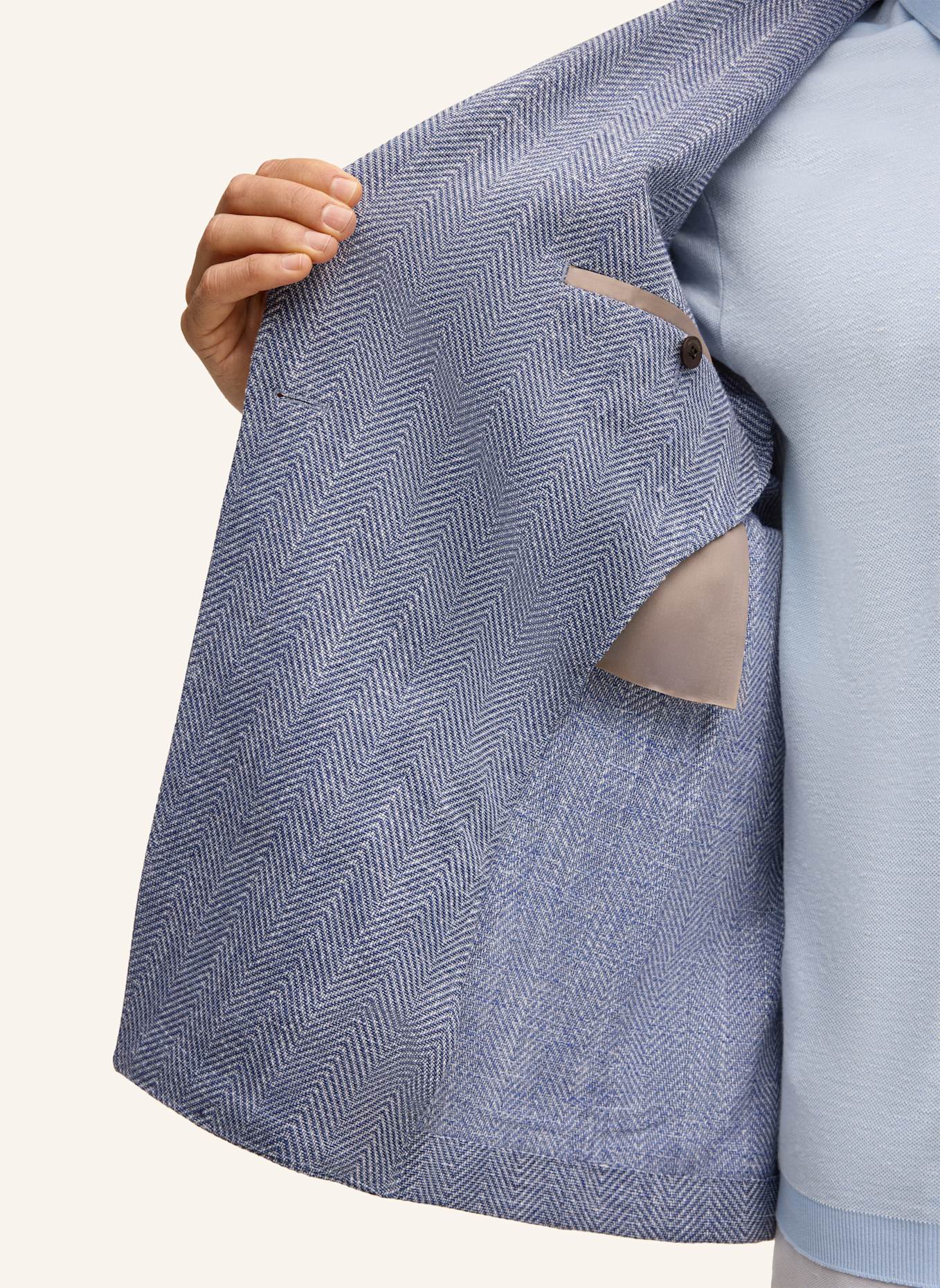 windsor. Sakko Shaped Fit: BLAU