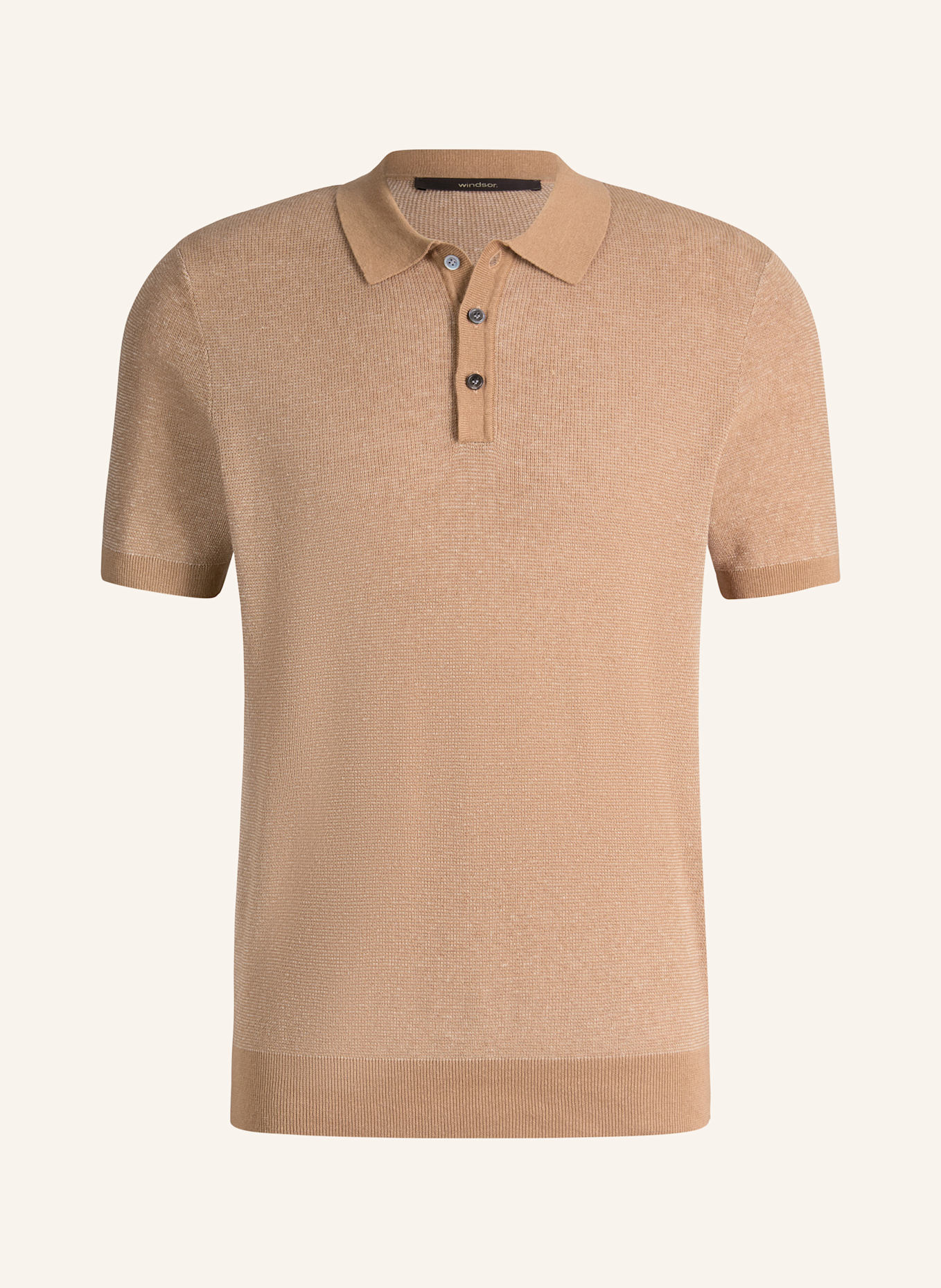 windsor. Poloshirt: CAMEL