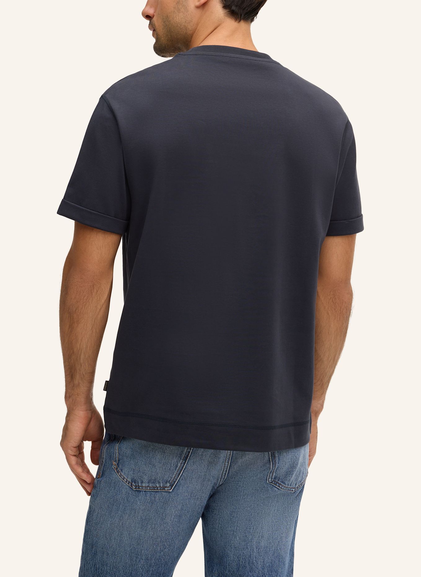 windsor. T-Shirt: DUNKELBLAU