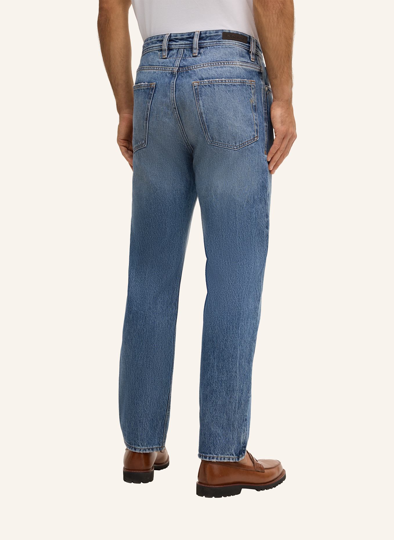 windsor. Jeans Regular Fit: DUNKELBLAU