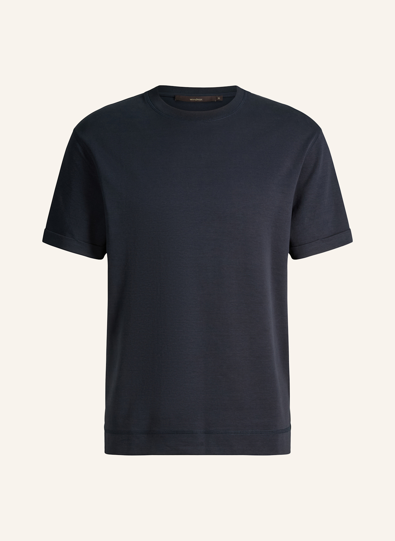 windsor. T-Shirt: DUNKELBLAU