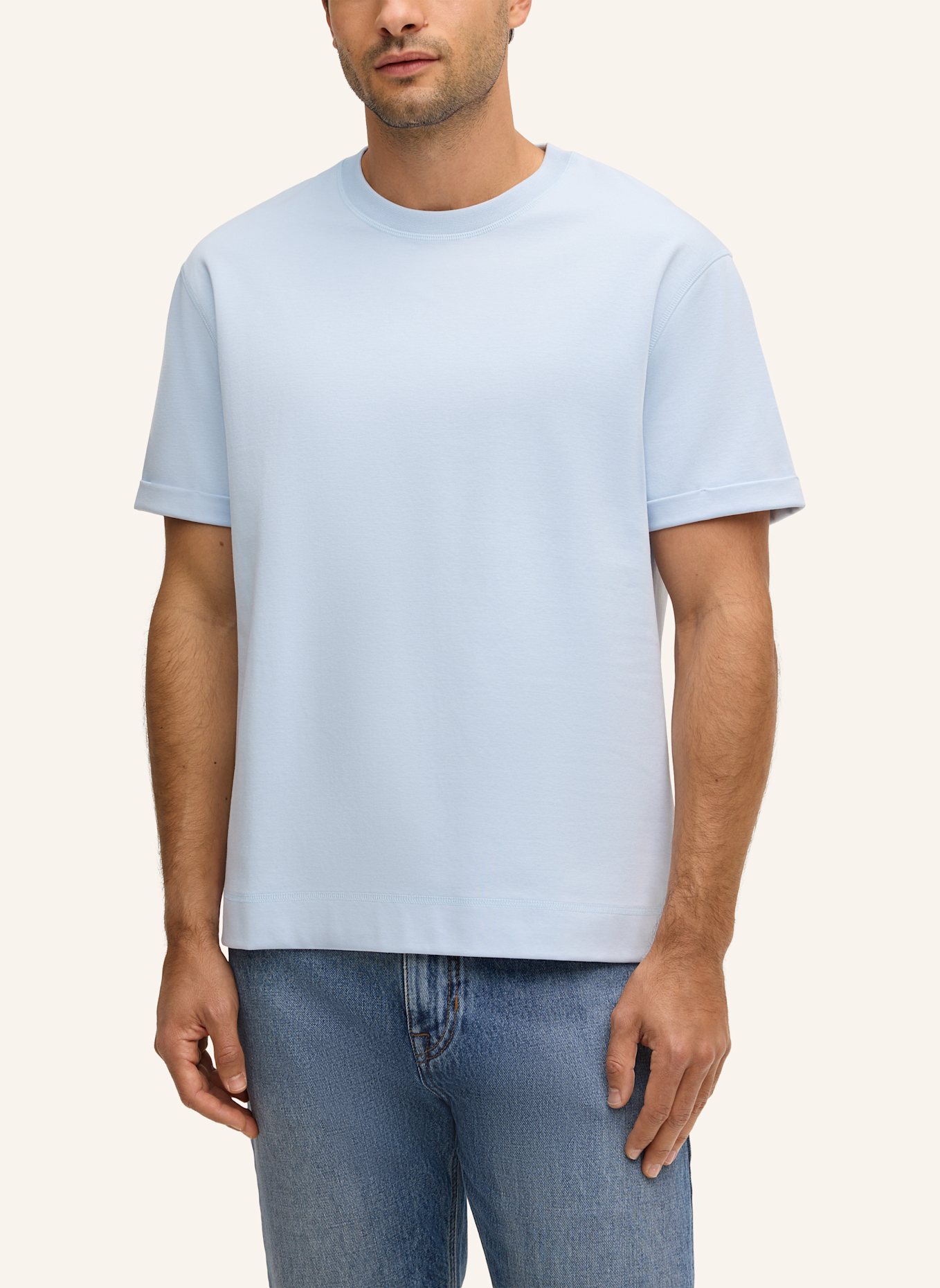 windsor. T-Shirt: HELLBLAU