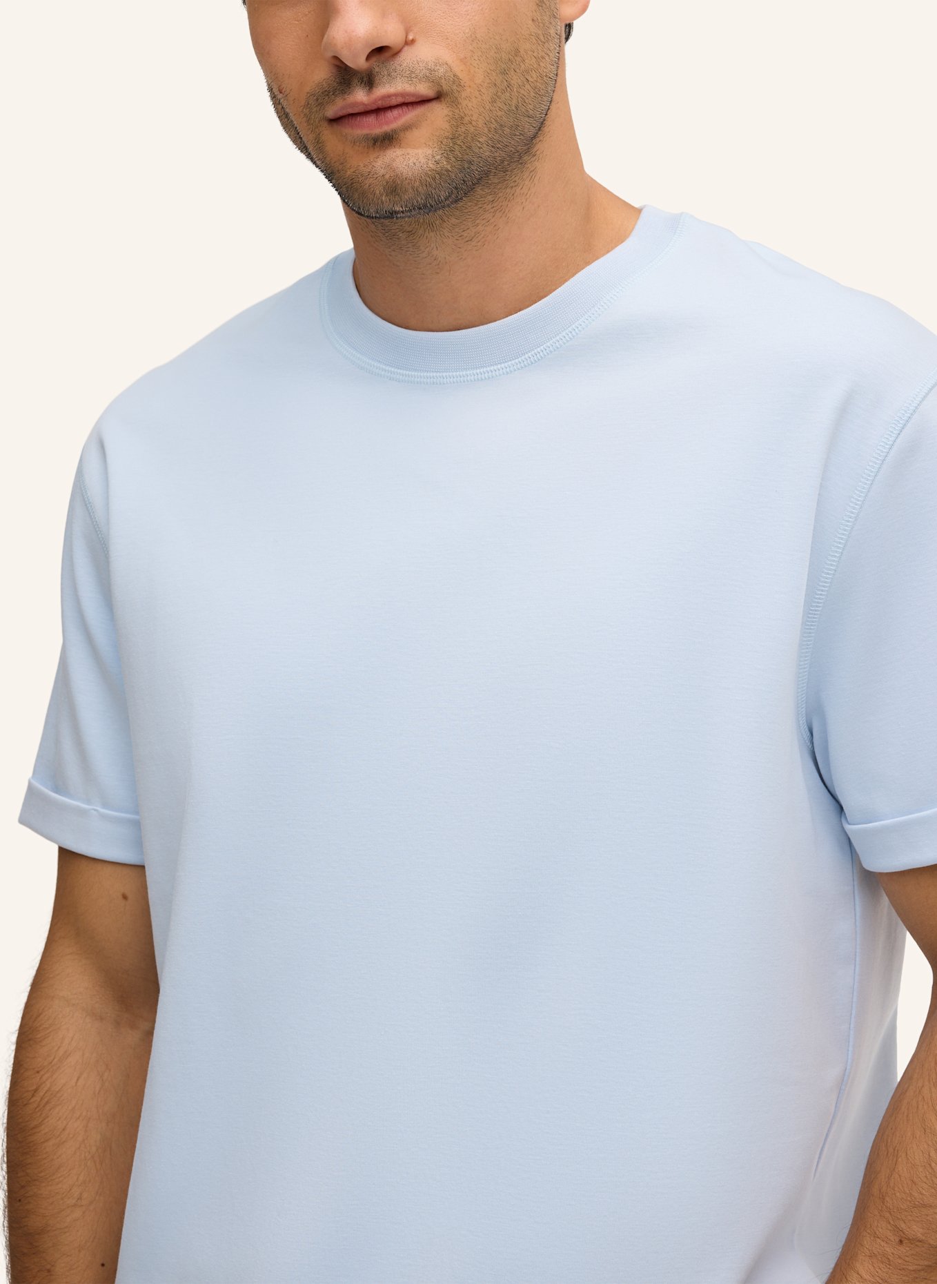 windsor. T-Shirt: HELLBLAU