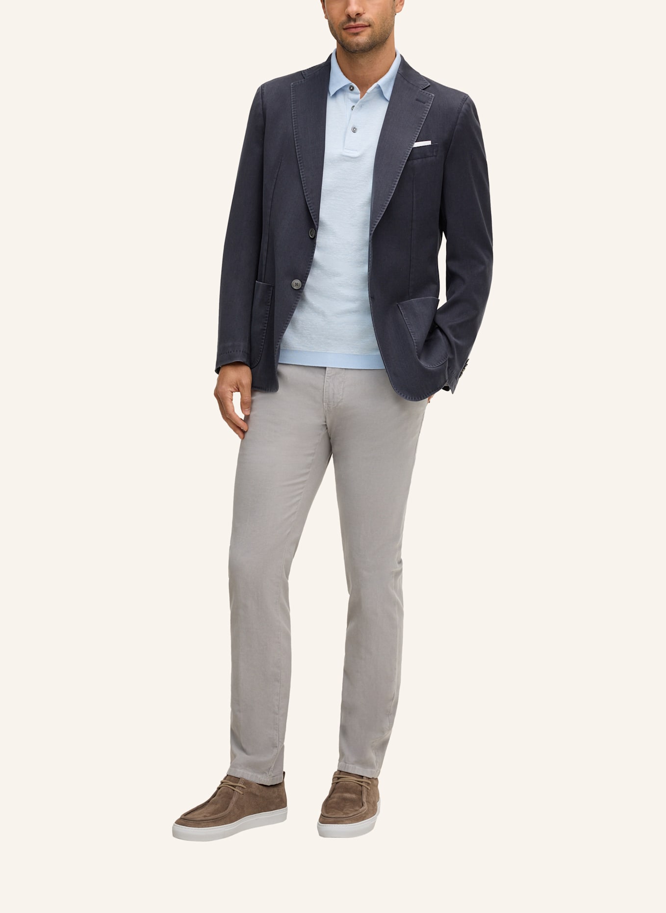 windsor. Poloshirt: BLAU