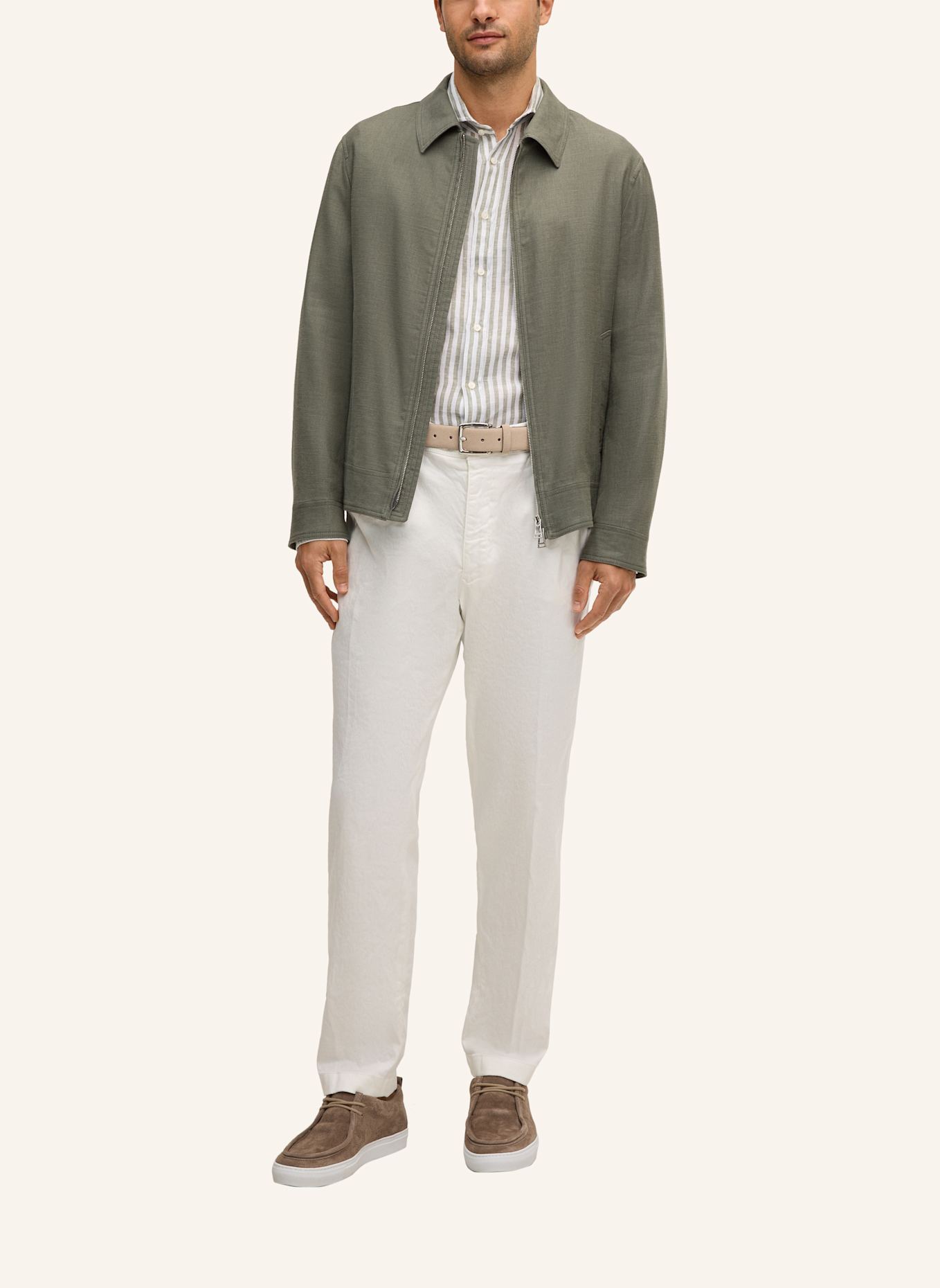 windsor. Blouson: GRÜN