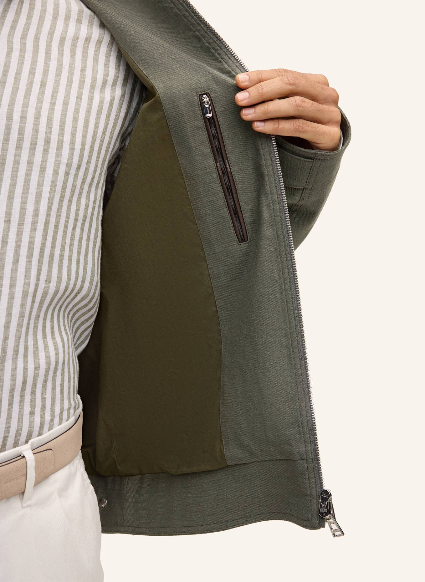 windsor. Blouson: GRÜN