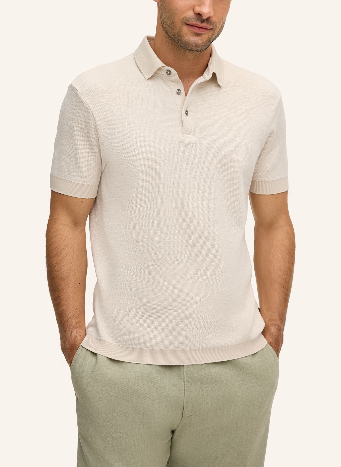windsor. Poloshirt: BEIGE