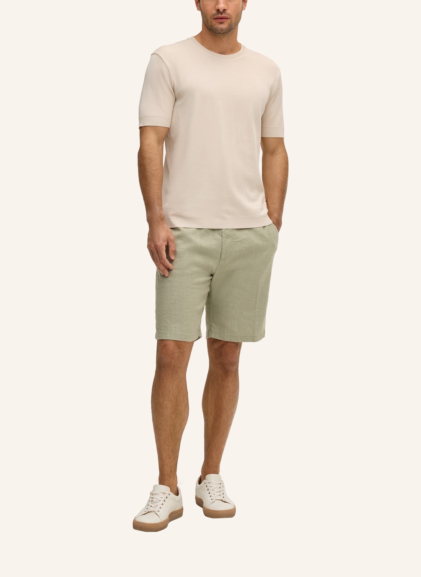 windsor. Strickshirt FLORO: BEIGE