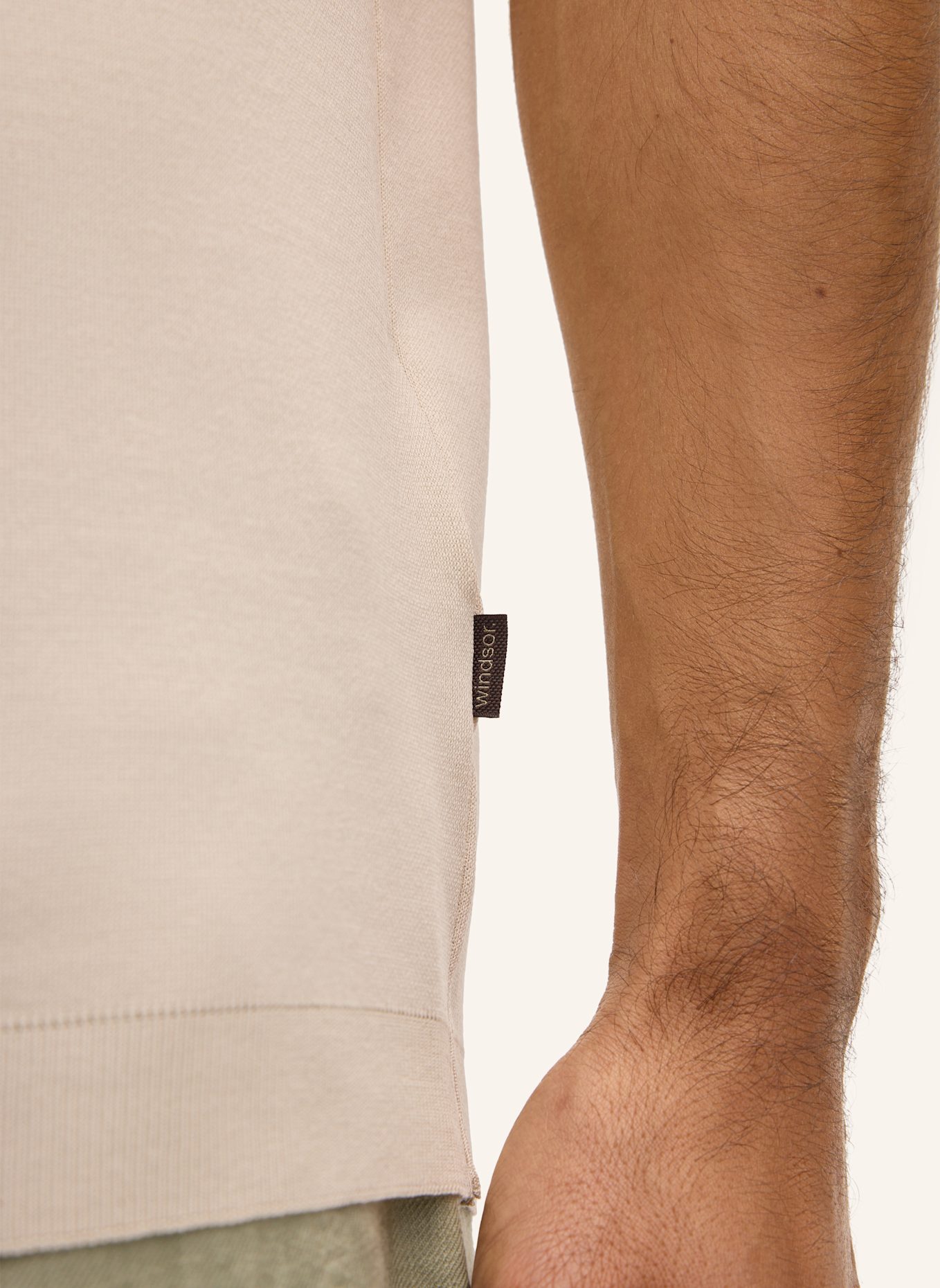 windsor. Strickshirt FLORO: BEIGE