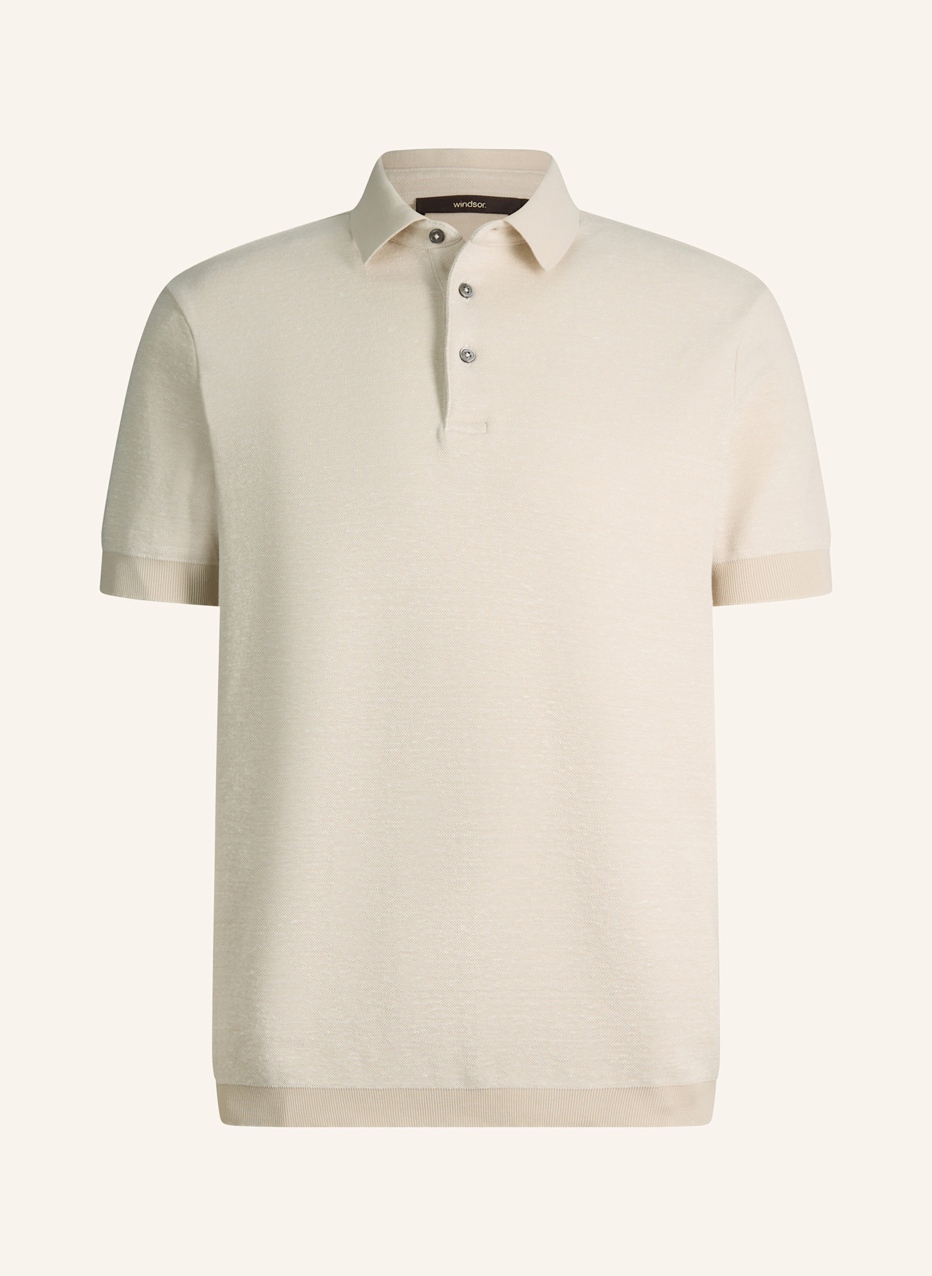 windsor. Poloshirt: BEIGE