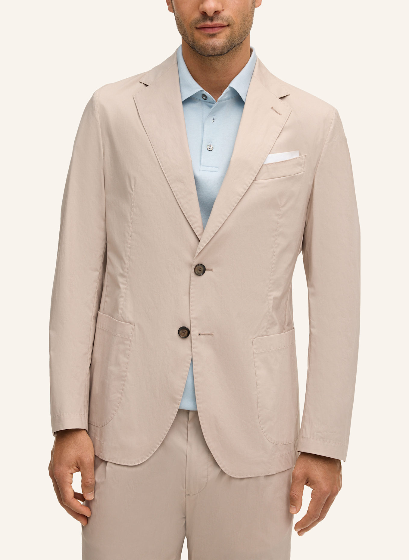 windsor. Baukasten Sakko Shaped Fit: BEIGE