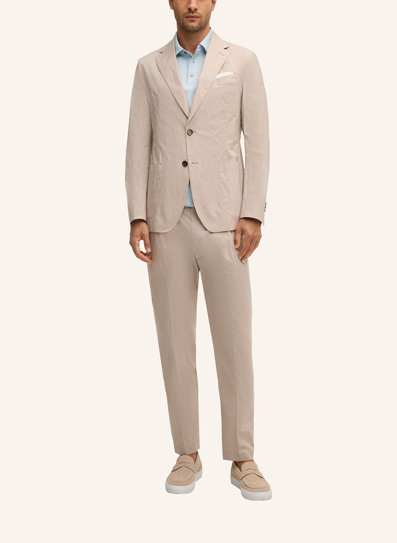 windsor. Baukasten Sakko Shaped Fit: BEIGE