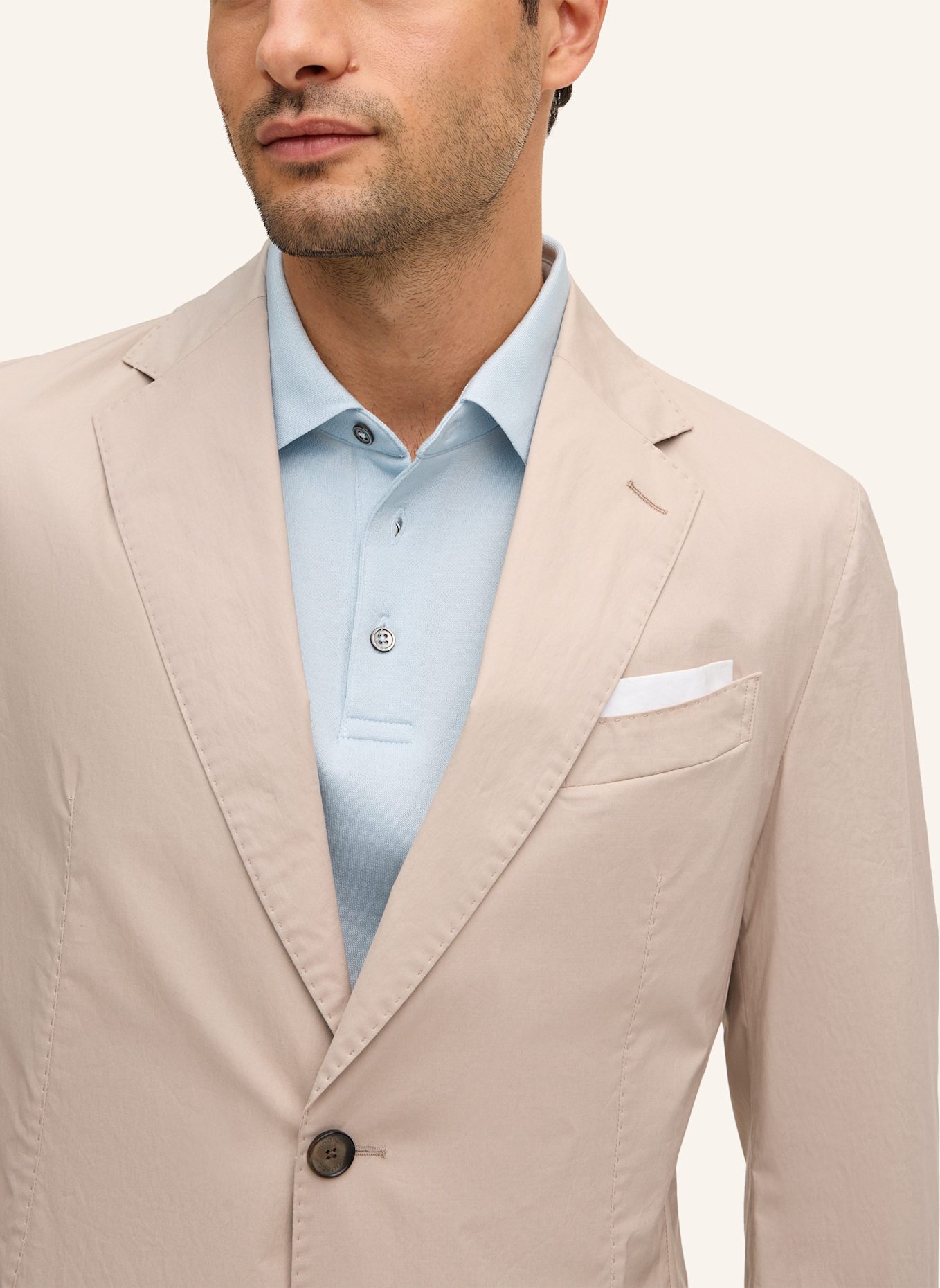 windsor. Baukasten Sakko Shaped Fit: BEIGE