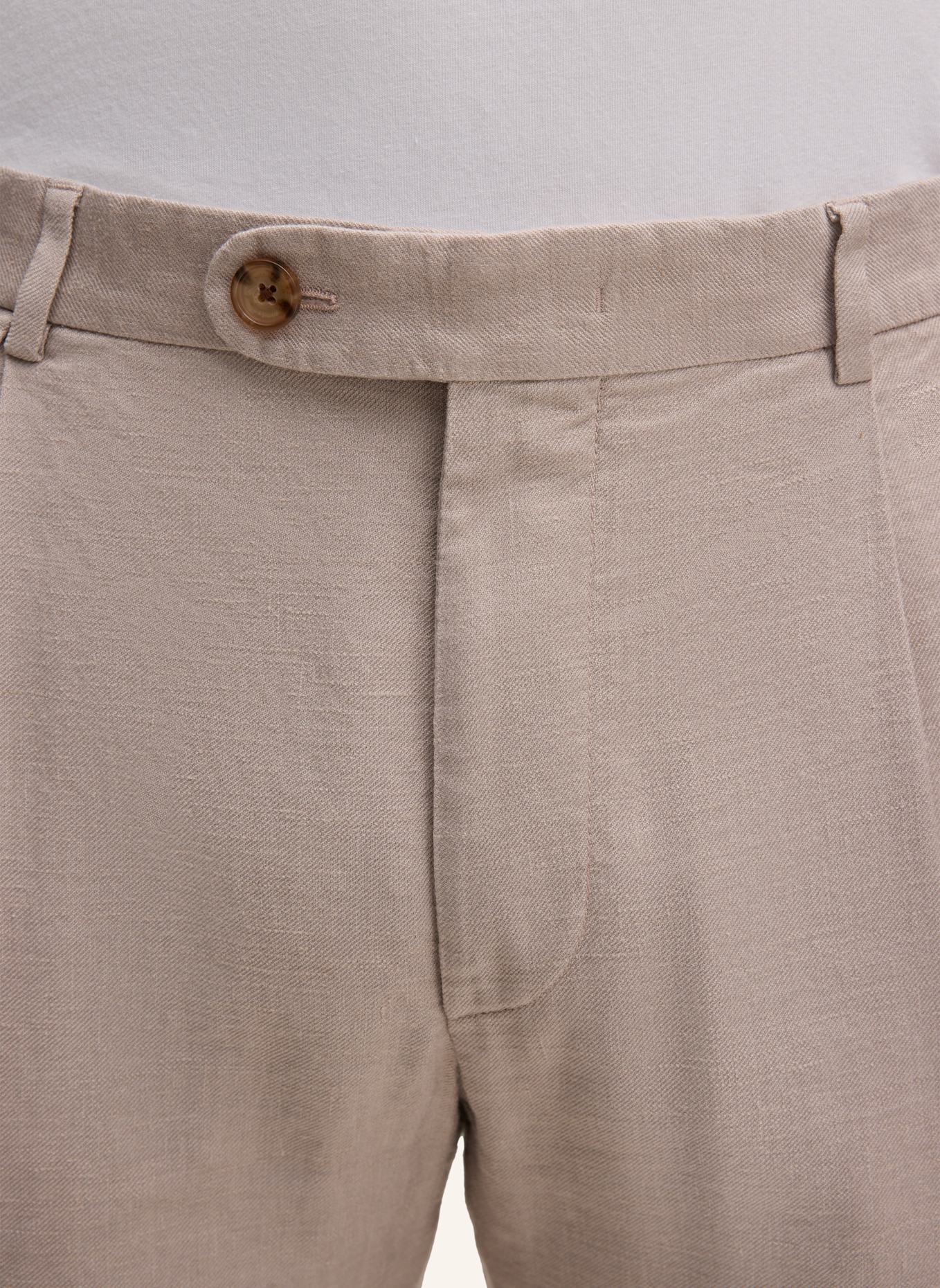 windsor. Anzughose SILVI Extra Slim Fit mit Leinen: BEIGE