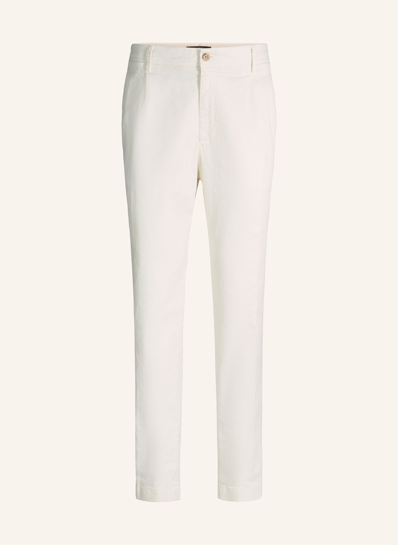 windsor. Chino Regular Fit: WEISS